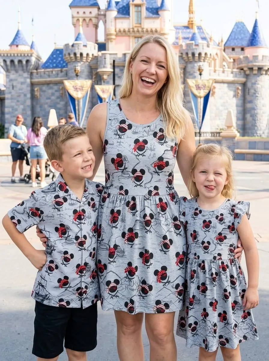 Mickey Halloween Matching Family Set, Disney Family Vacation Outfit, Disneyland Trip Clothes - Image 2