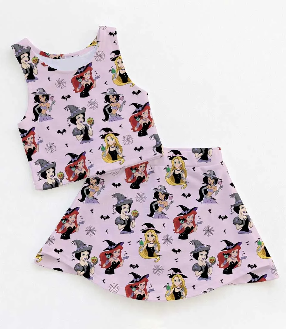 Disney Princess Halloween Matching Mom and Me Dress Set, Family Vacation Theme Park Outfit