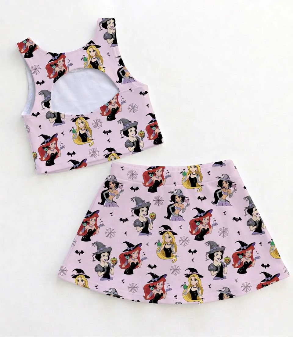 Disney Princess Halloween Matching Mom and Me Dress Set, Family Vacation Theme Park Outfit - Image 2