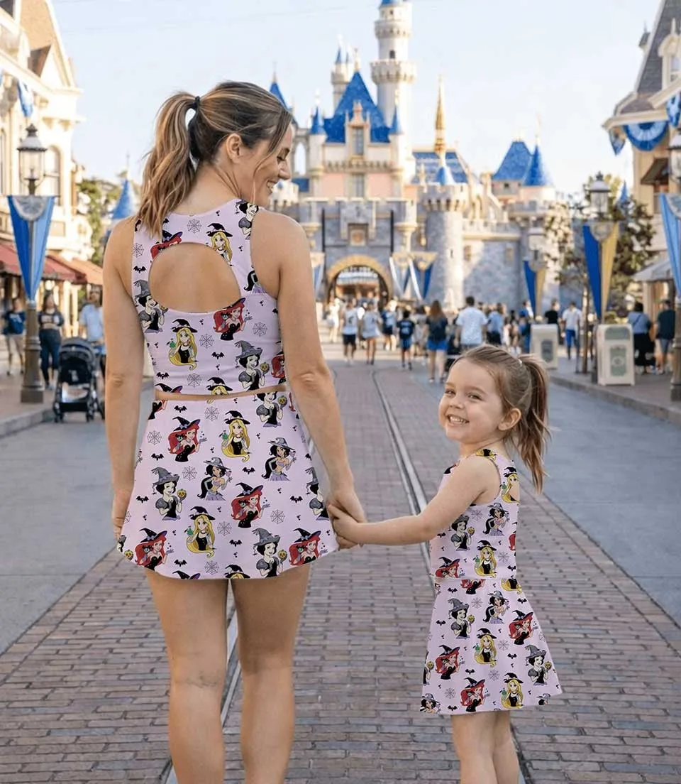 Disney Princess Halloween Matching Mom and Me Dress Set, Family Vacation Theme Park Outfit - Image 8