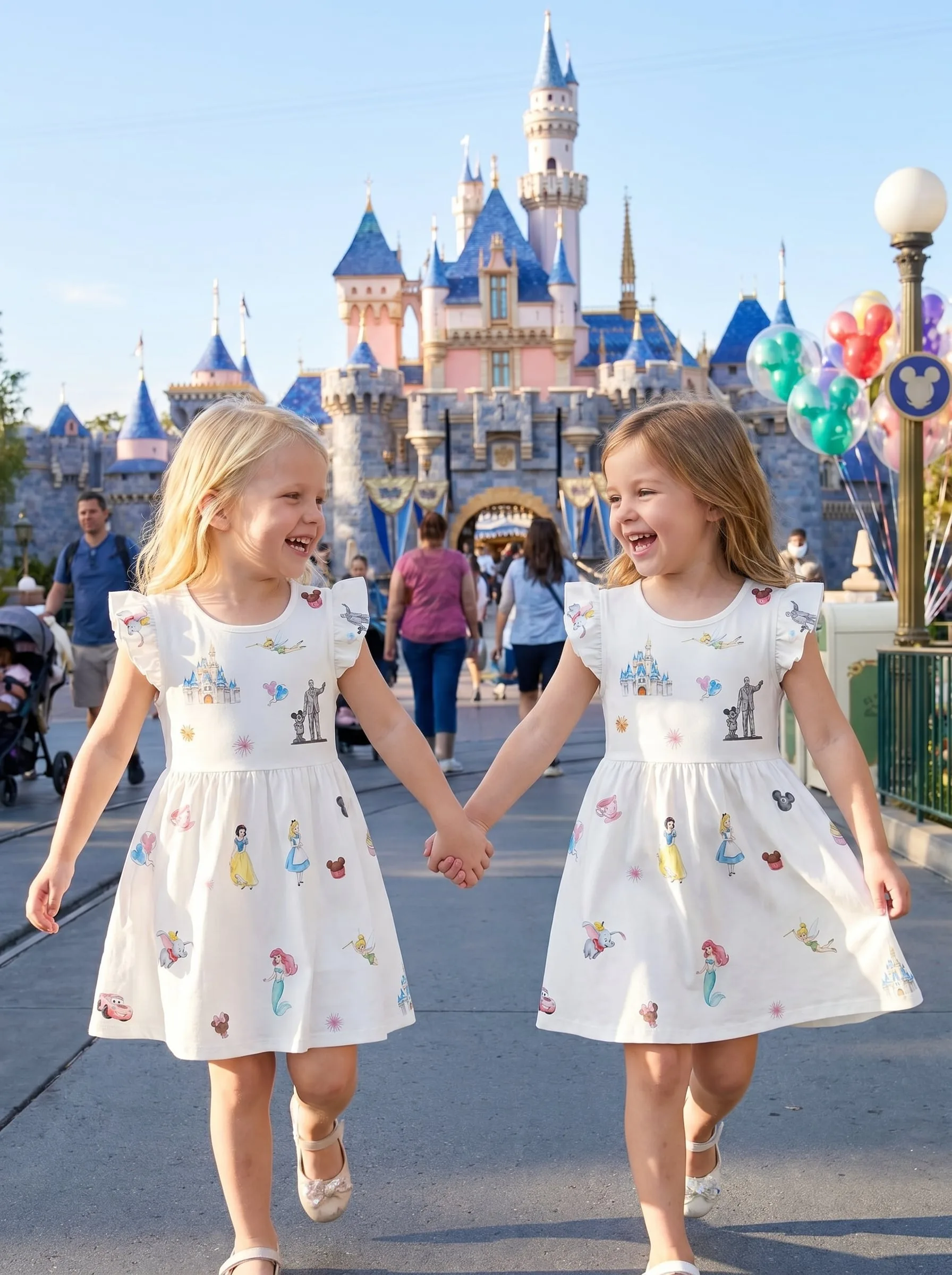 Disney Parks Twirl Dress, Disney Princess Dress, Disney Park Outfit for Girls - Image 5