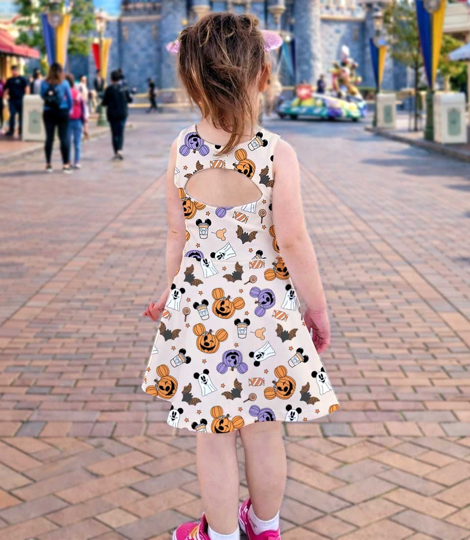 Disney Halloween Parks Icons Matching Mom and Me Dress Set, Family Vacation Theme Park Outfit - Image 4