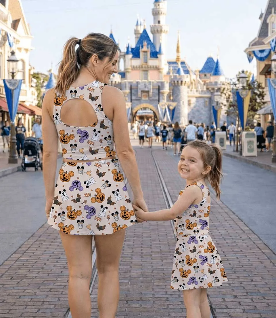 Disney Halloween Parks Icons Matching Mom and Me Dress Set, Family Vacation Theme Park Outfit - Image 8