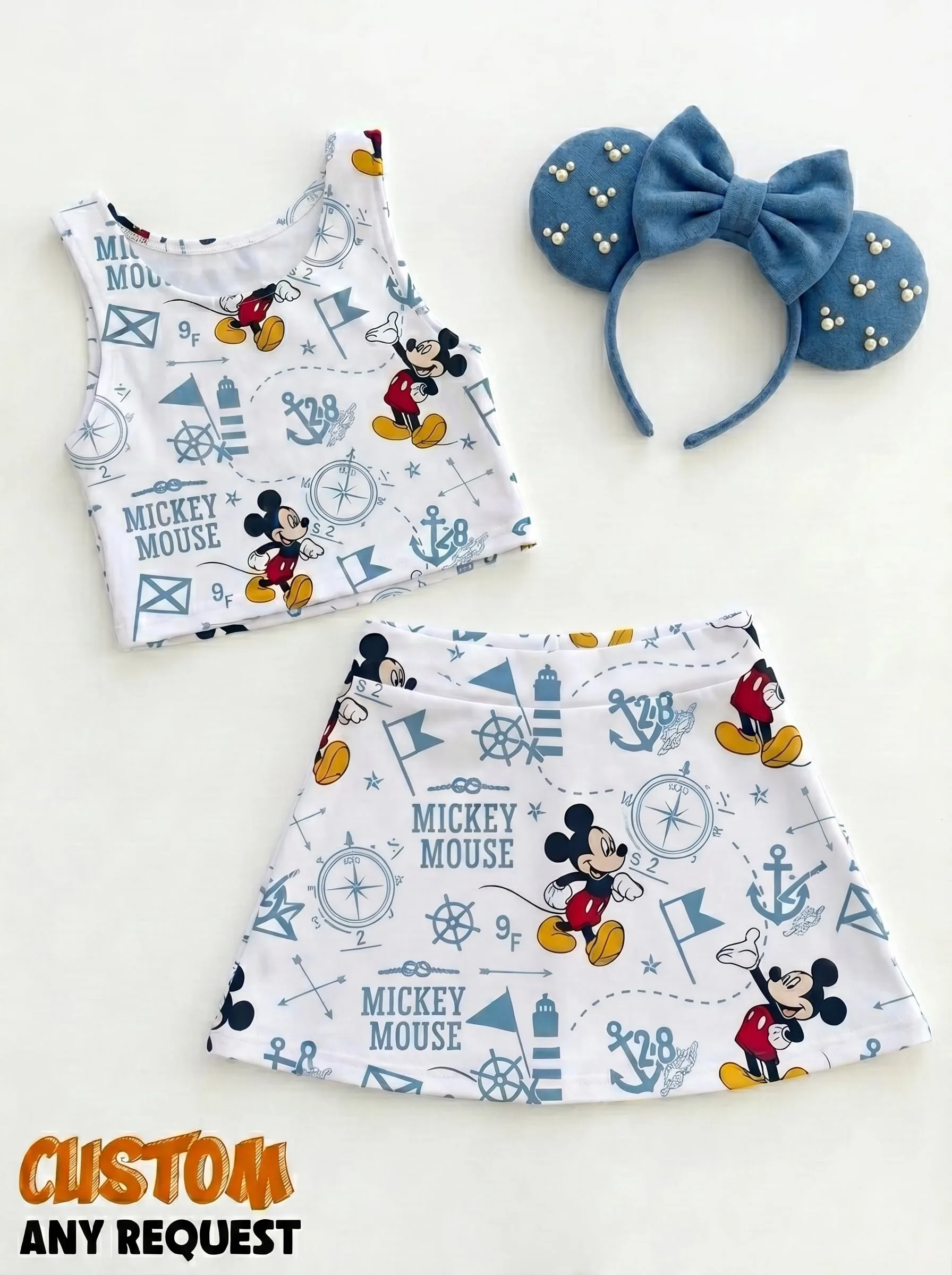 Mickey Mouse Tennis Dress Skirt, Disney Park Vacation Outfit, Magic Kingdom Disney Skort Dress