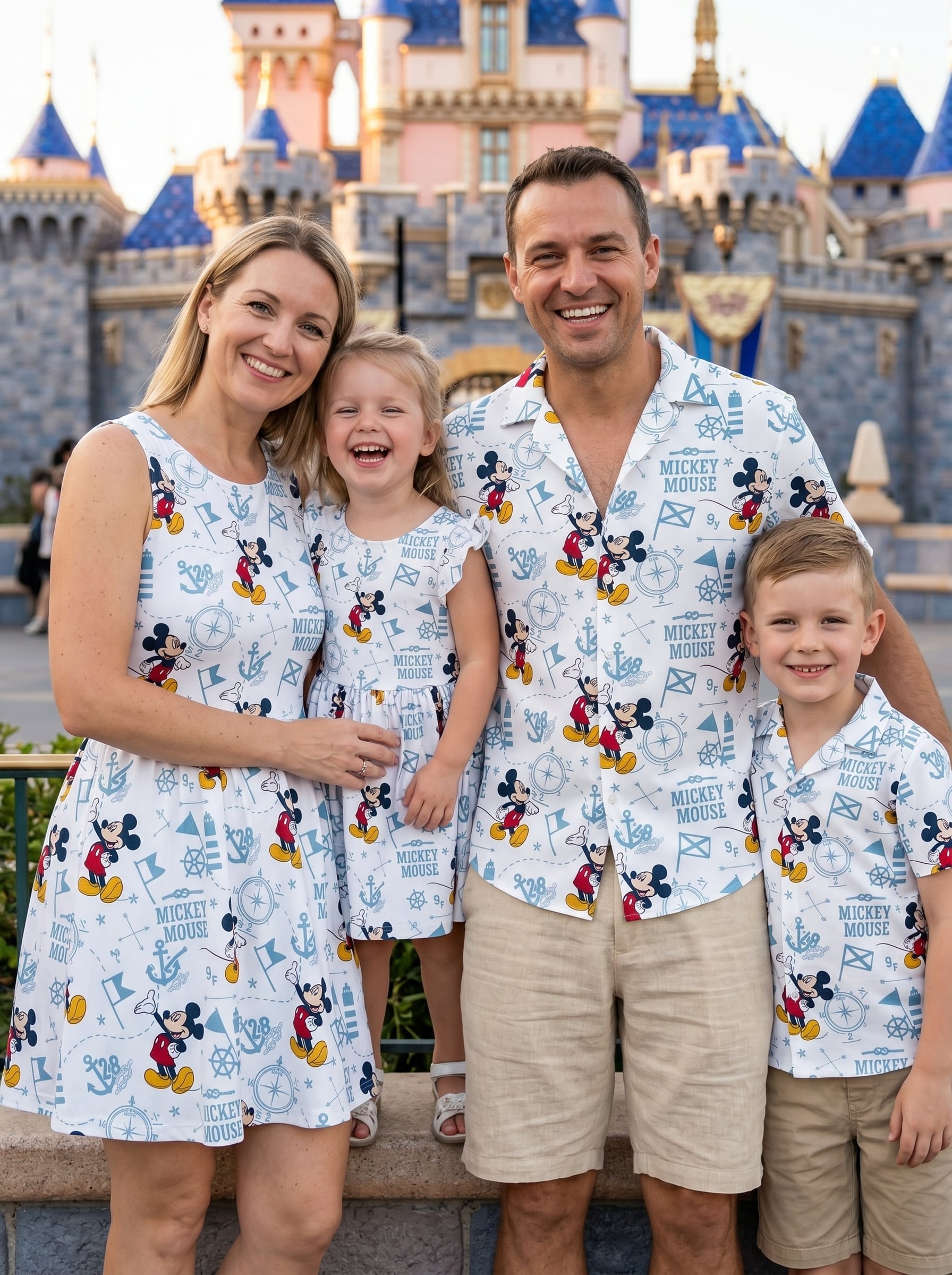 Mickey Mouse Matching Family Set, Disney Family Vacation Outfit, Disneyland Trip Clothes - Image 2