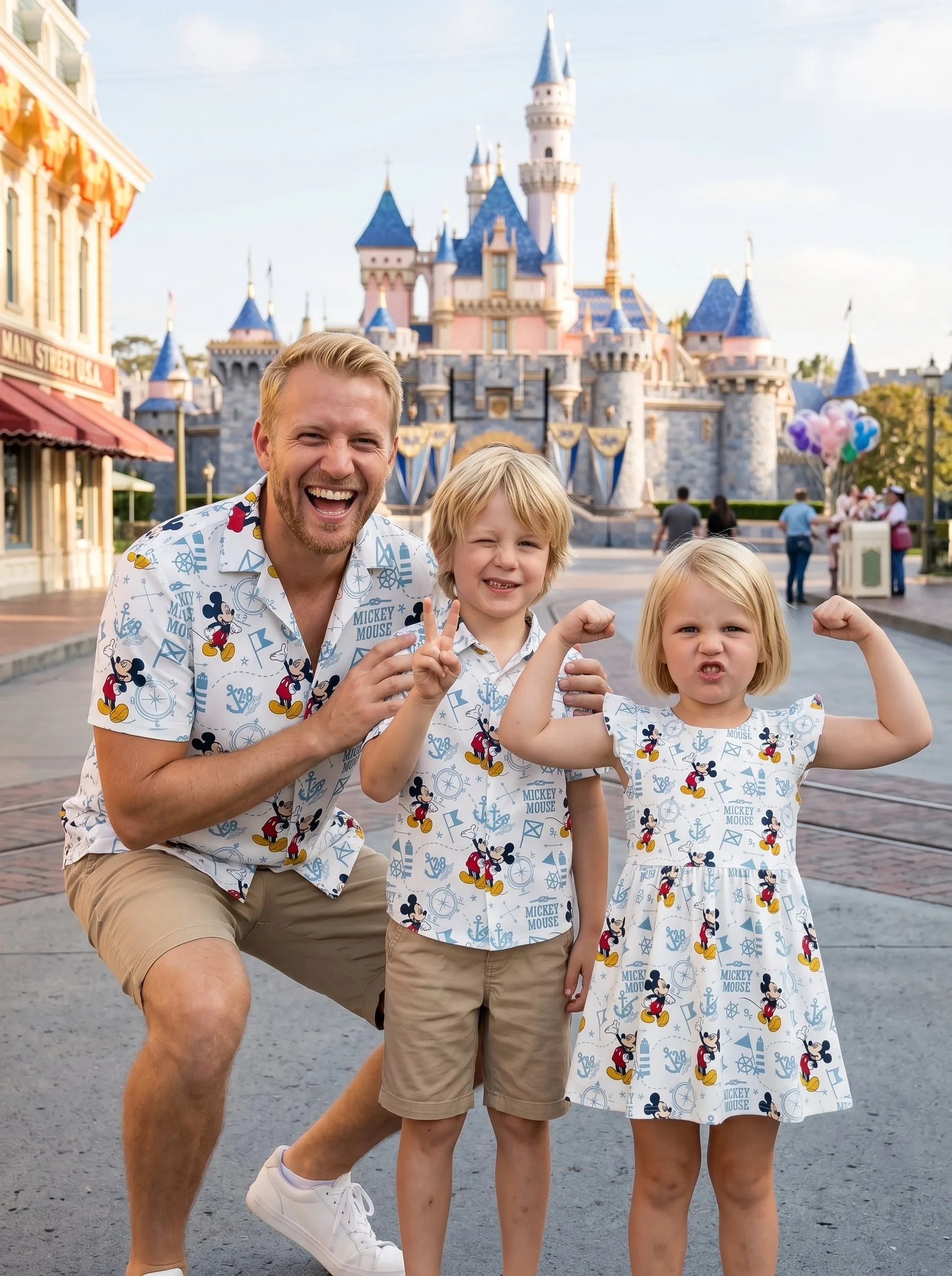 Mickey Mouse Matching Family Set, Disney Family Vacation Outfit, Disneyland Trip Clothes - Image 5