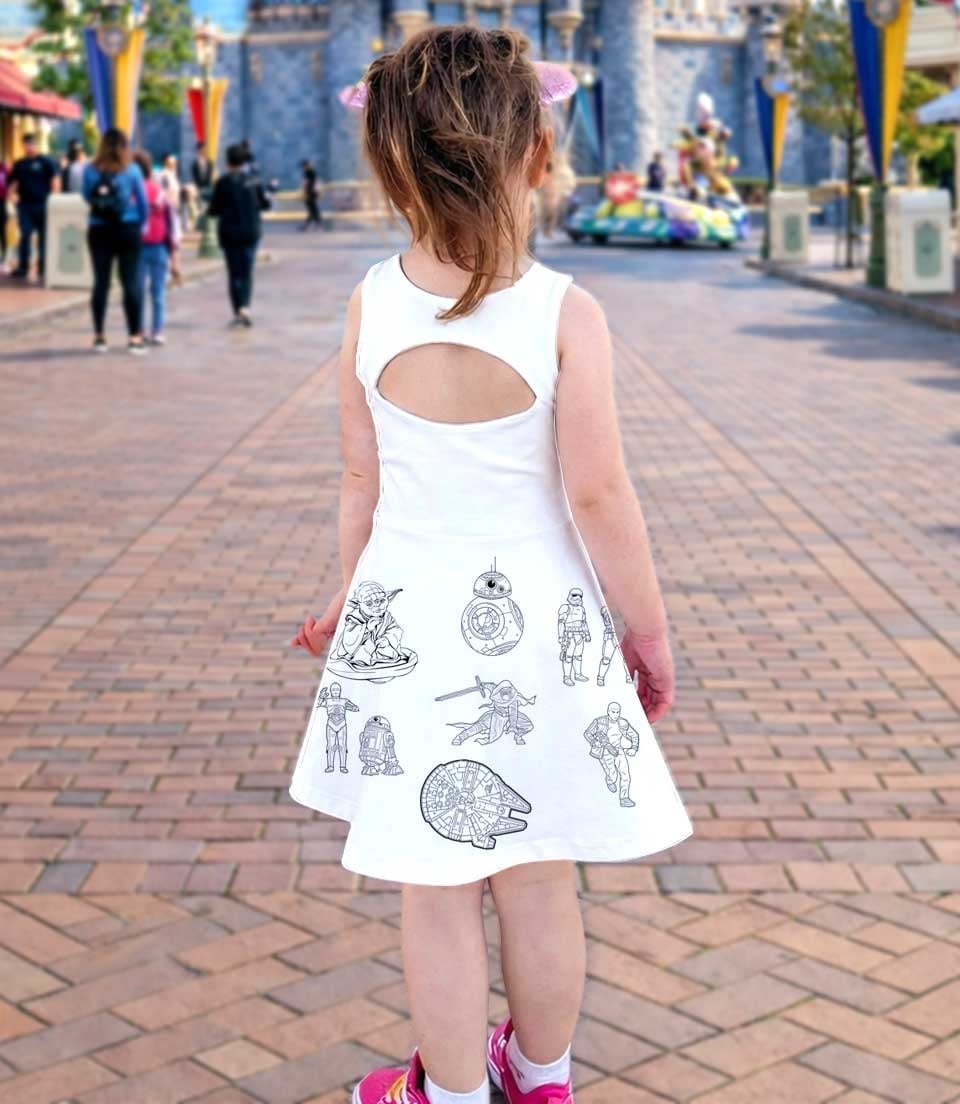 Disney Star Wars Matching Mom and Me Dress Set, Galaxy's Edge Family Vacation Outfit - Image 4
