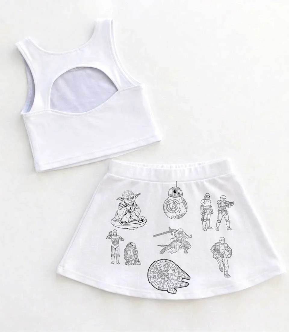 Disney Star Wars Matching Mom and Me Dress Set, Galaxy's Edge Family Vacation Outfit - Image 2