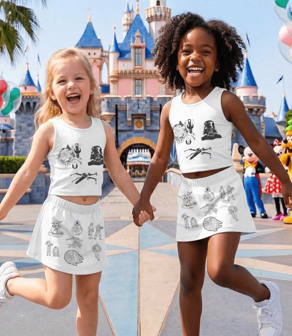 Disney Star Wars Matching Mom and Me Dress Set, Galaxy's Edge Family Vacation Outfit - Image 5