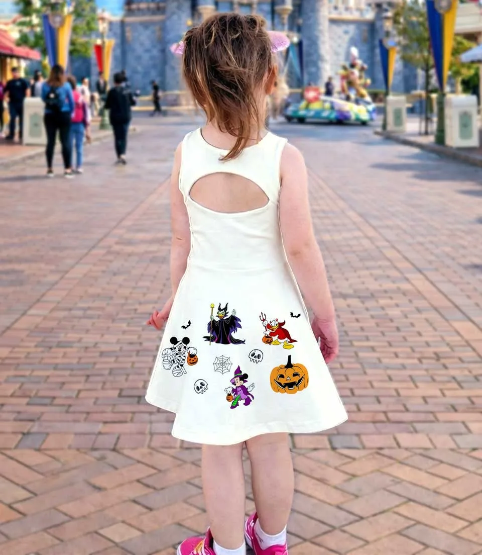 Disney Halloween Matching Mom and Me Dress Set, Mickey & Friends Family Vacation Outfit - Image 4