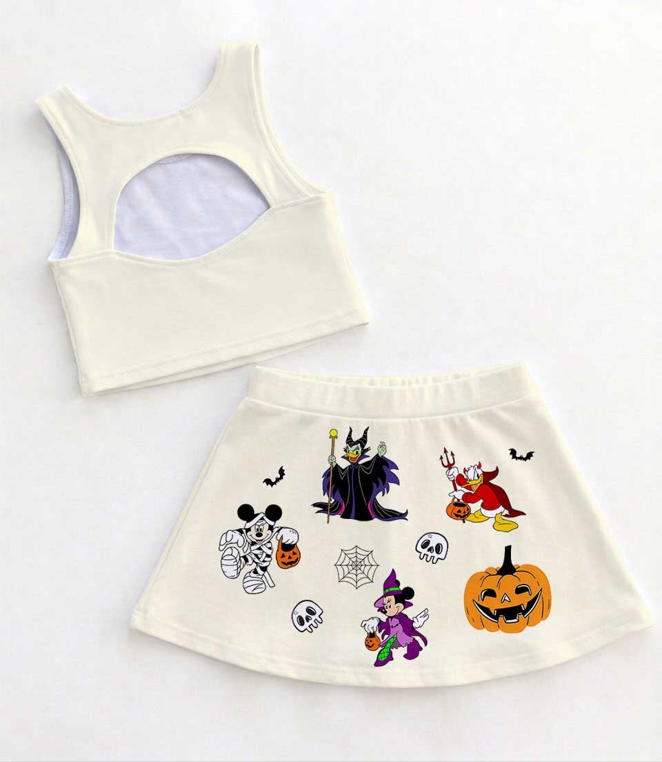 Disney Halloween Matching Mom and Me Dress Set, Mickey & Friends Family Vacation Outfit - Image 2