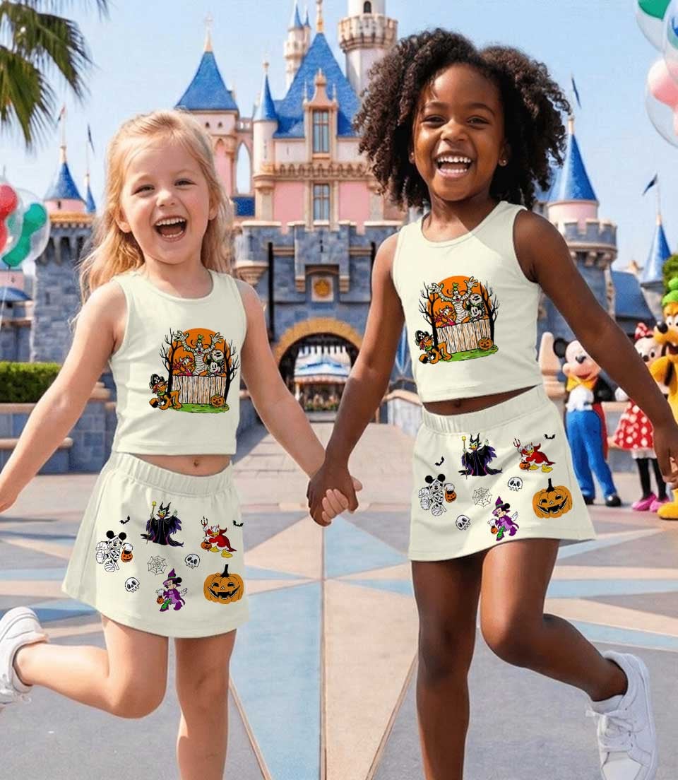 Disney Halloween Matching Mom and Me Dress Set, Mickey & Friends Family Vacation Outfit - Image 5