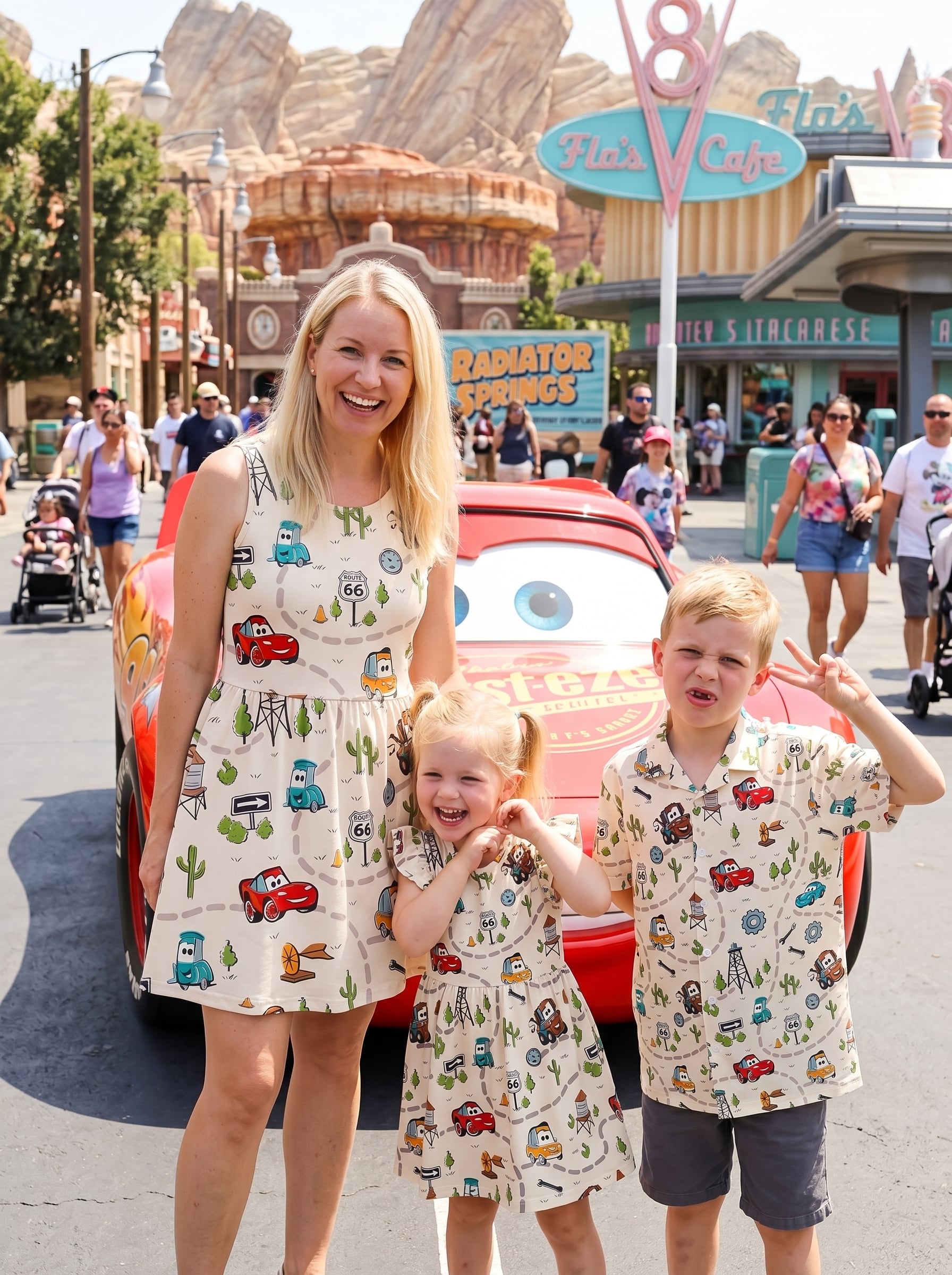 Disney Cars Matching Family Set, Disney Family Vacation Outfit, Disneyland Trip Clothes - Image 5