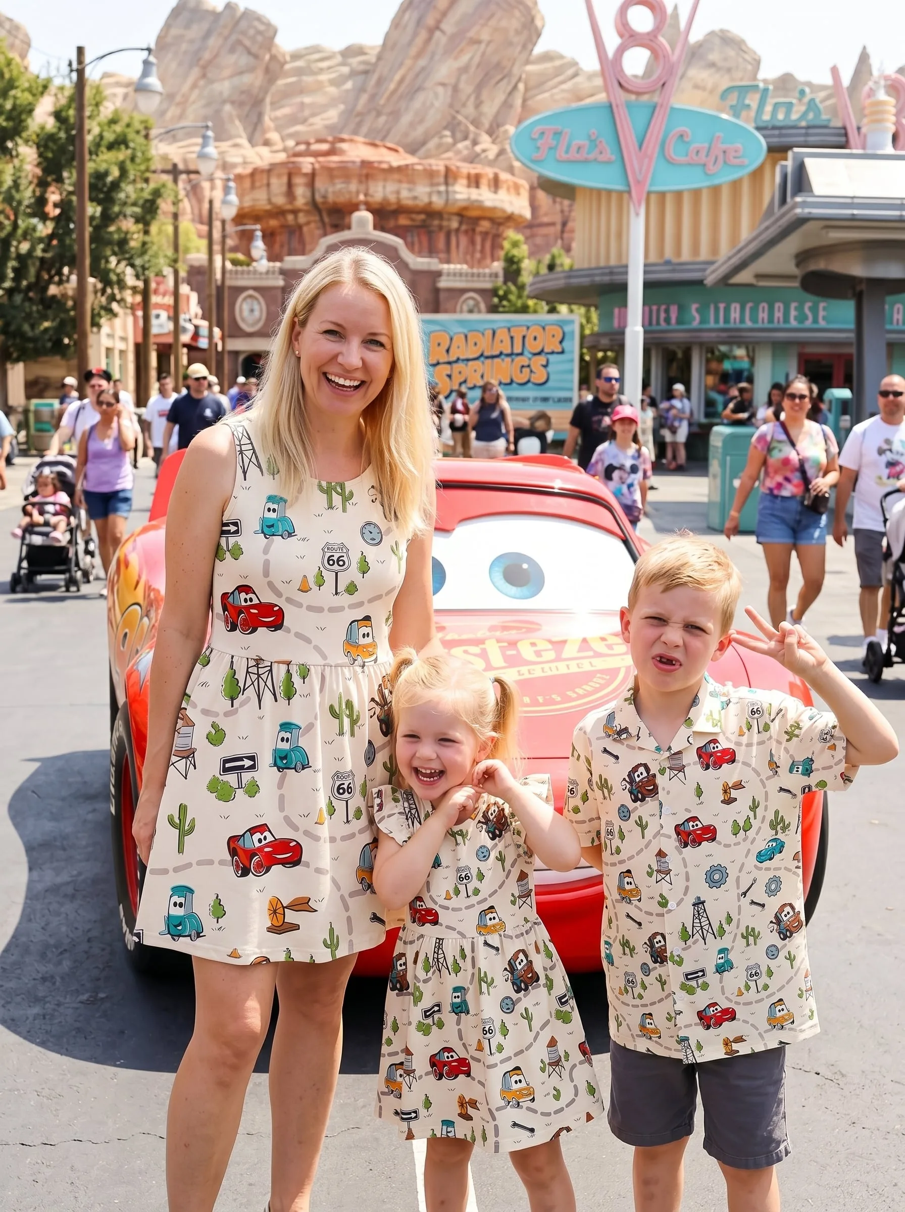 Disney Cars Matching Family Set, Disney Family Vacation Outfit, Disneyland Trip Clothes - Image 5