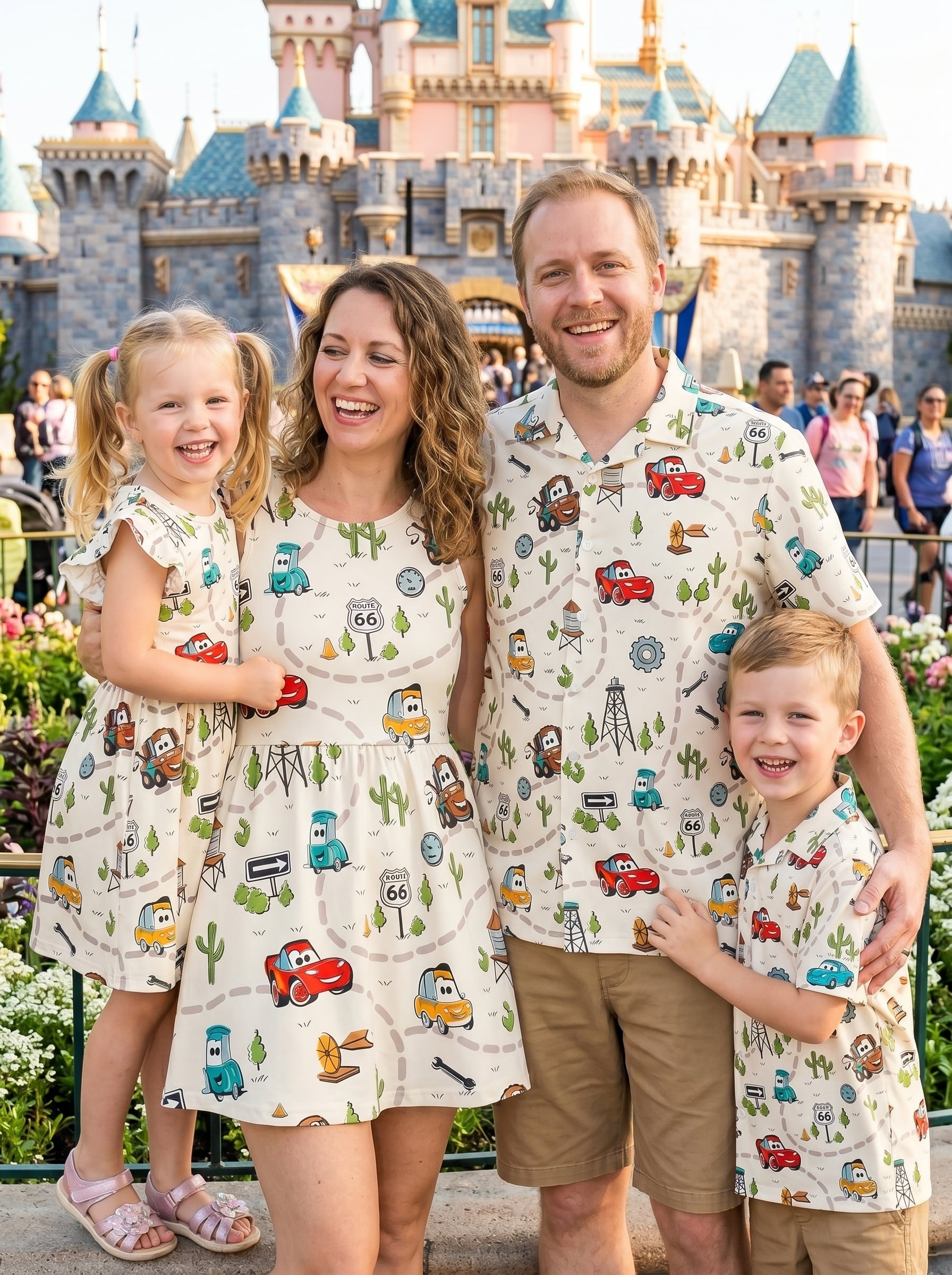 Disney Cars Matching Family Set, Disney Family Vacation Outfit, Disneyland Trip Clothes - Image 2