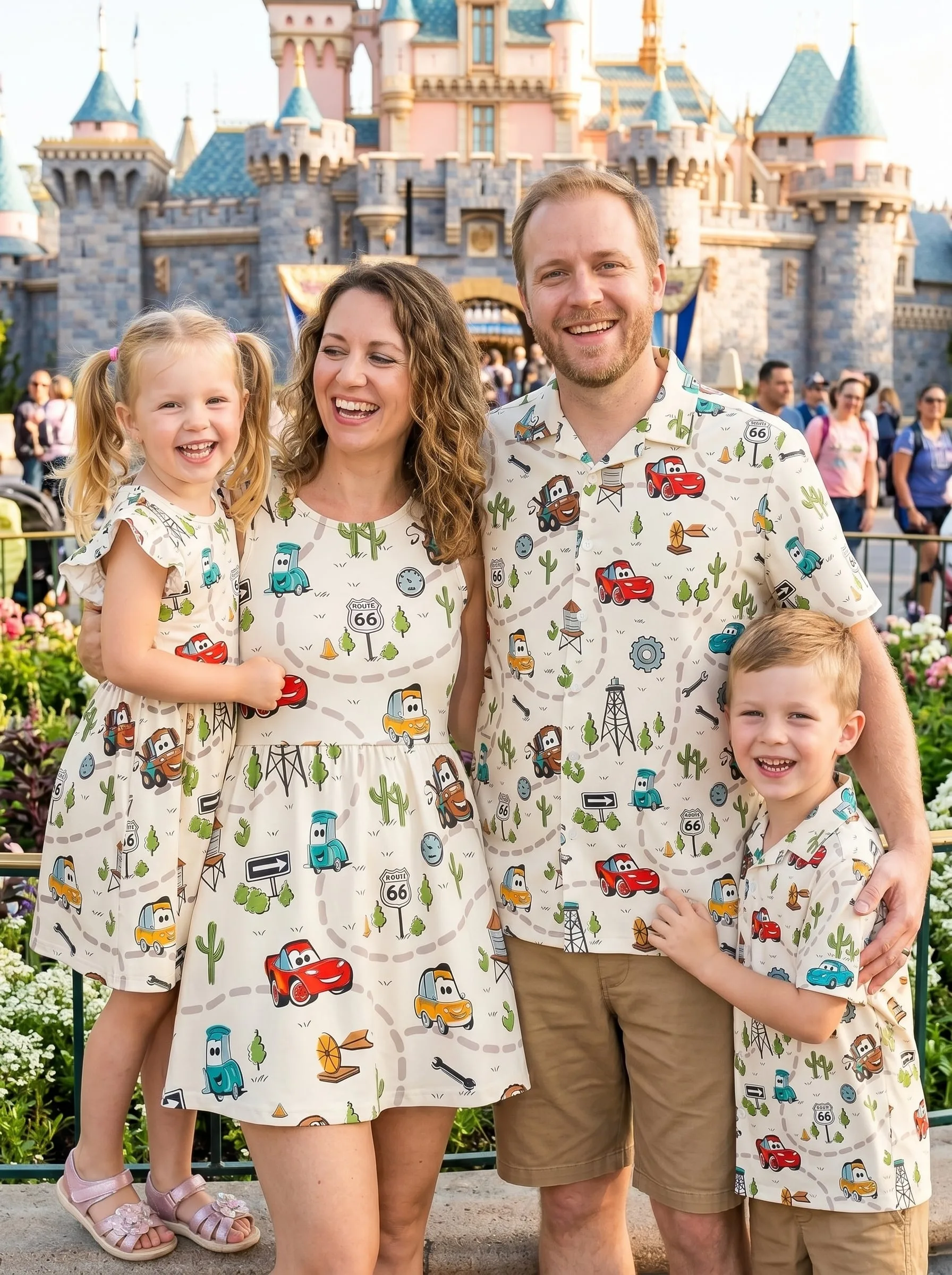 Disney Cars Matching Family Set, Disney Family Vacation Outfit, Disneyland Trip Clothes - Image 2