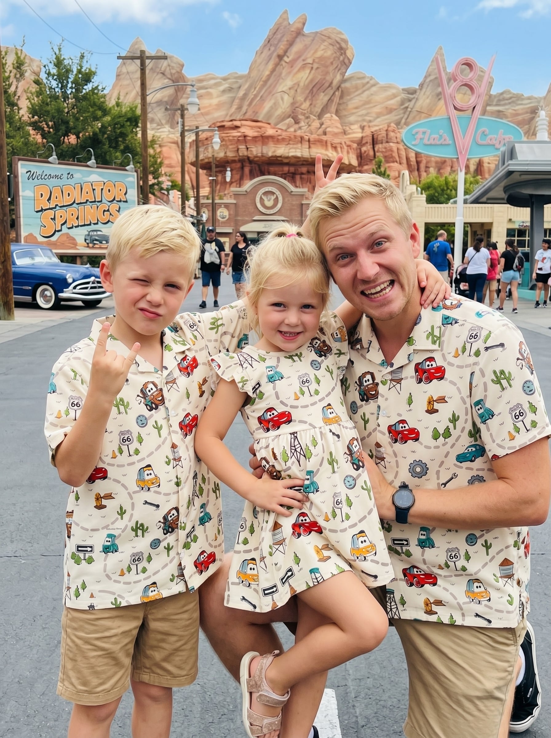 Disney Cars Matching Family Set, Disney Family Vacation Outfit, Disneyland Trip Clothes - Image 3