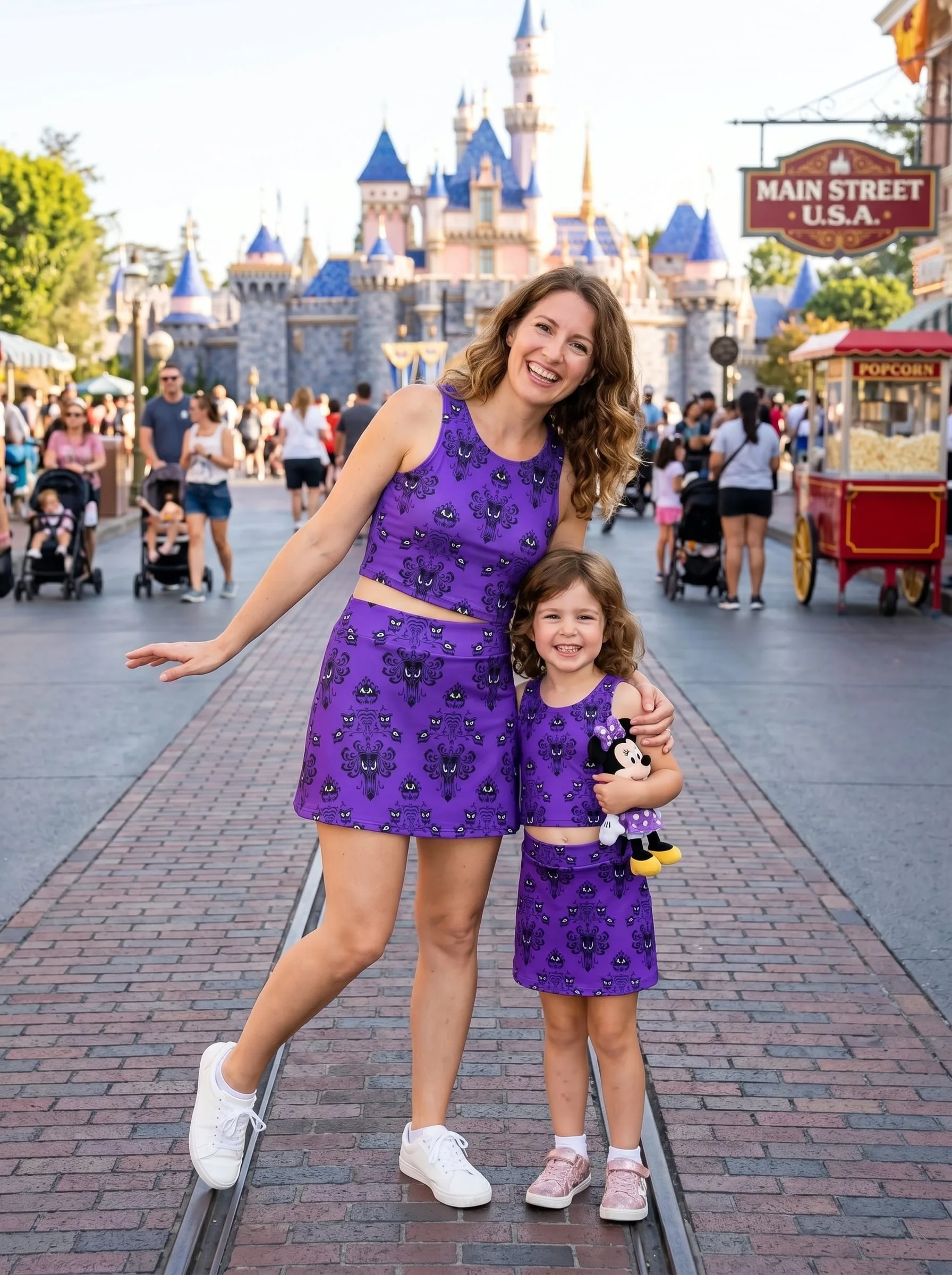 Haunted Mansion Matching Dress Set, Mom And Me Outfit, Disney Park Vacation Clothes - Image 3