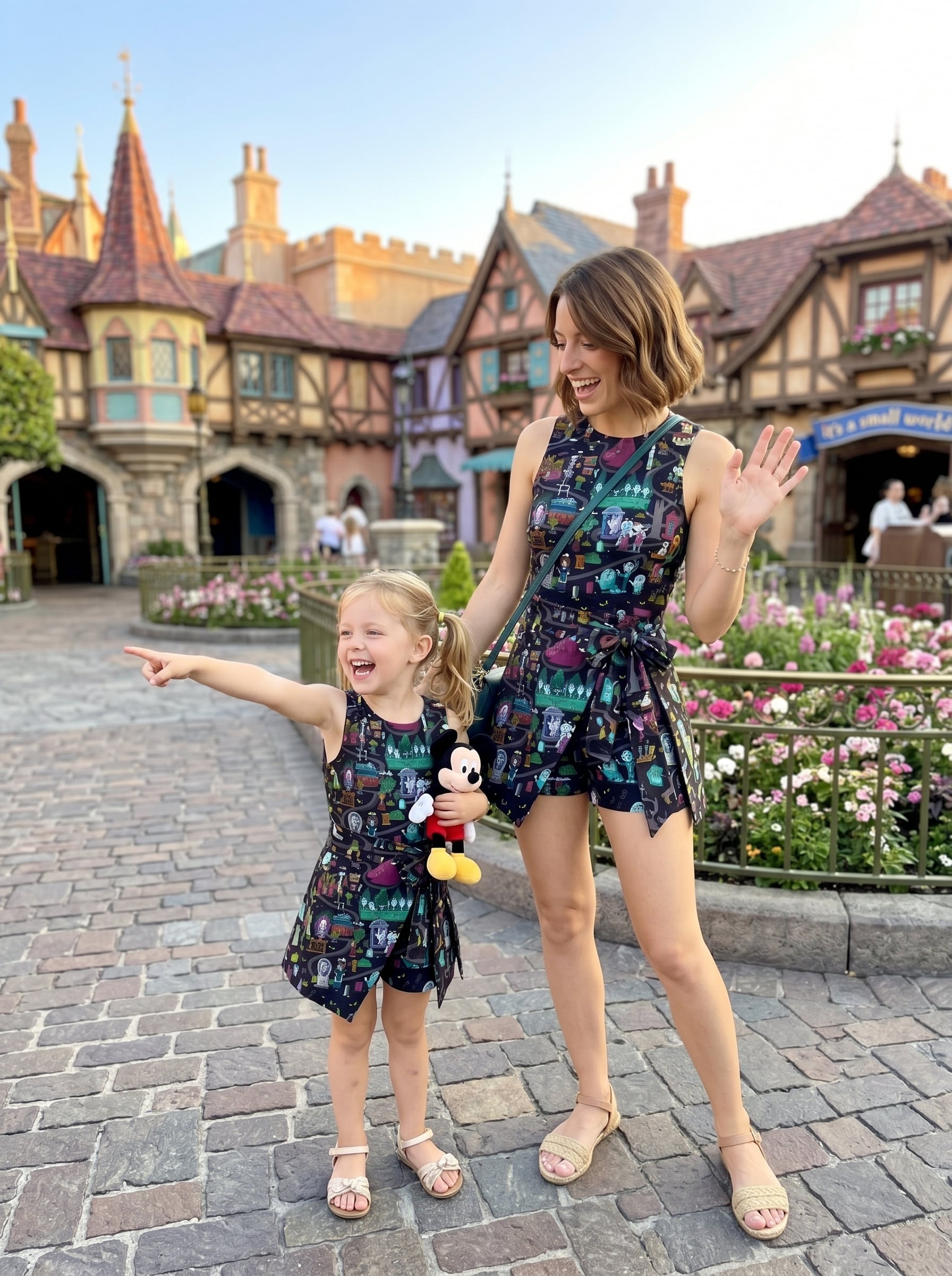 Haunted Mansion Tennis Dress Skirt, Disney Park Vacation Outfit, Haunted Mansion Skort Dress