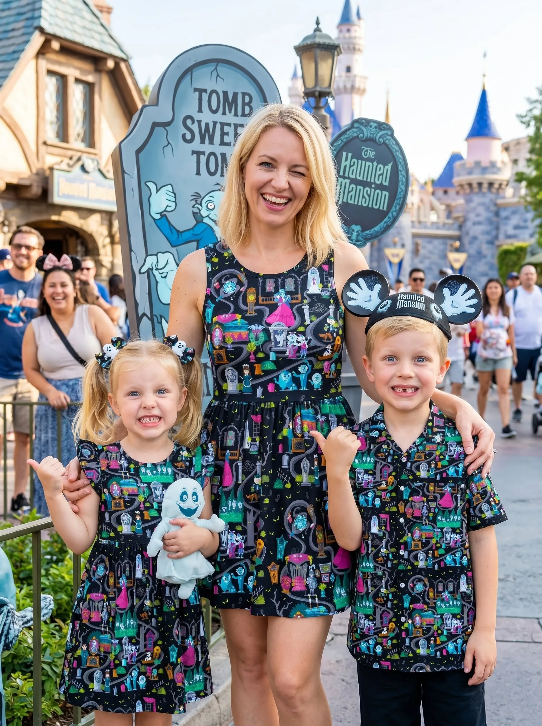 Haunted Mansion Matching Family Set, Disney Family Vacation Outfit, Disneyland Trip Clothes - Image 5