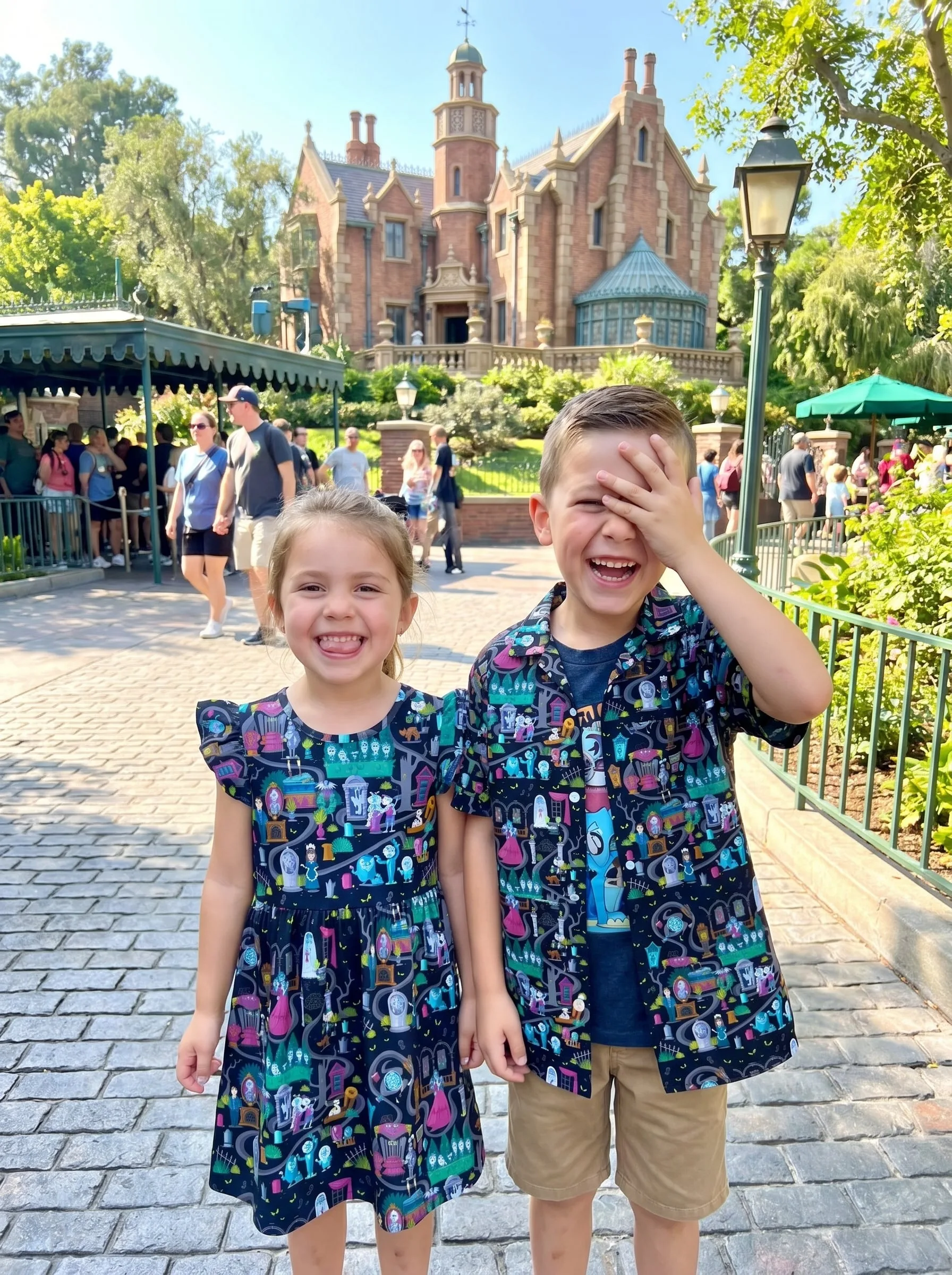 Haunted Mansion Matching Family Set, Disney Family Vacation Outfit, Disneyland Trip Clothes - Image 2