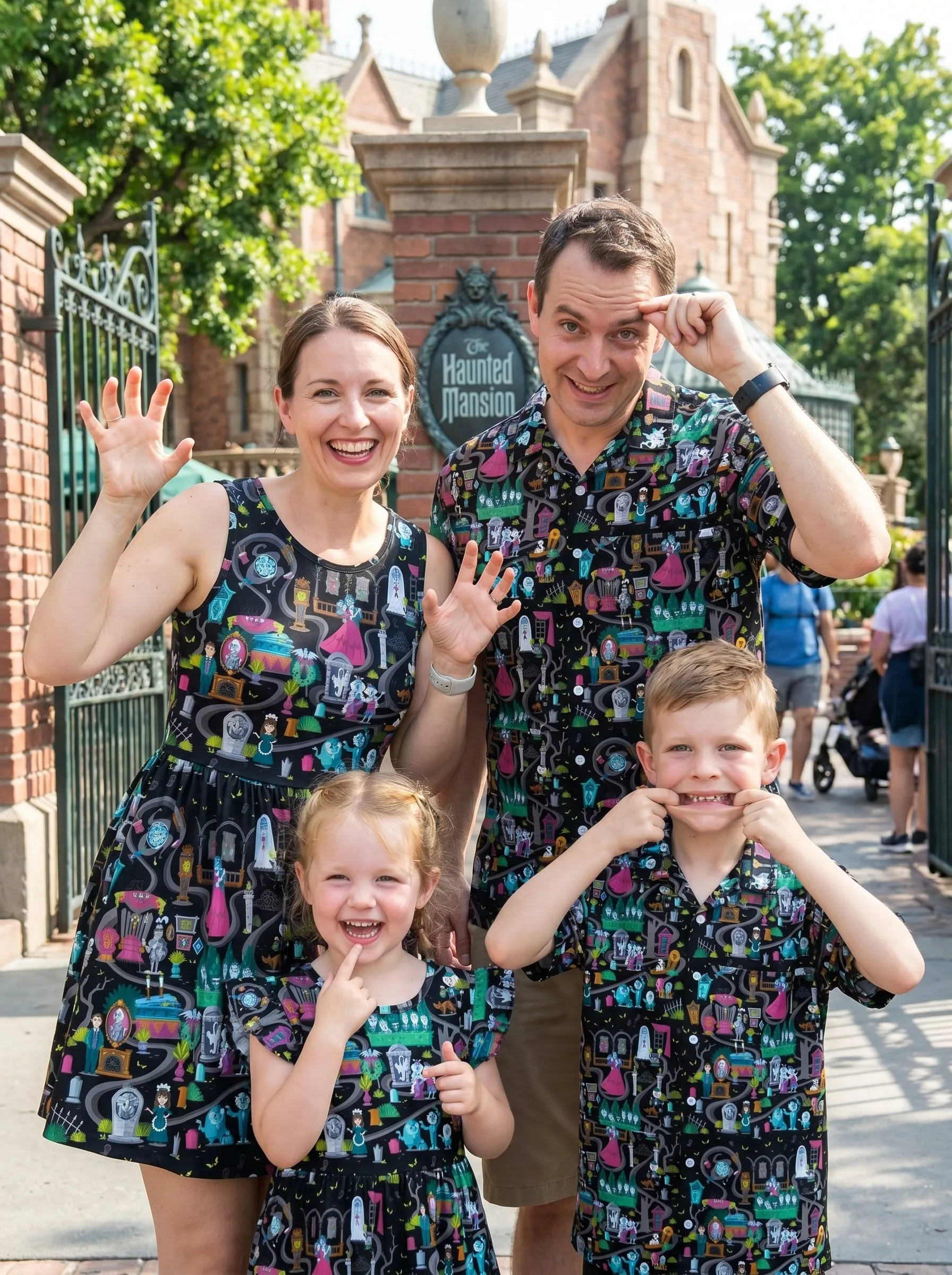 Haunted Mansion Matching Family Set, Disney Family Vacation Outfit, Disneyland Trip Clothes