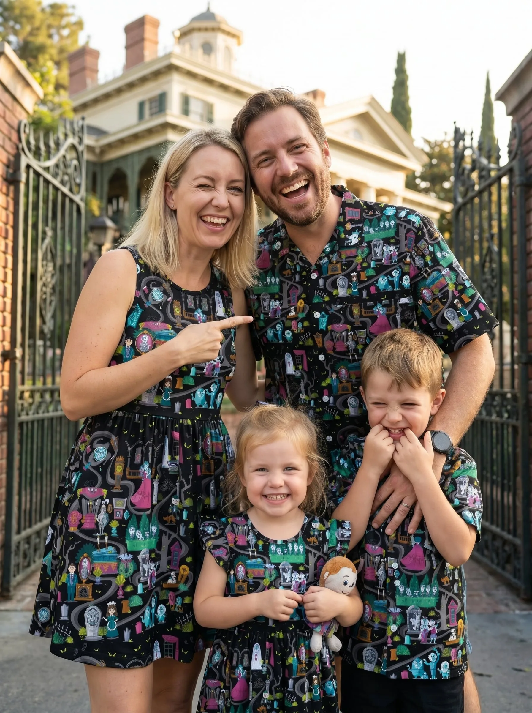 Haunted Mansion Matching Family Set, Disney Family Vacation Outfit, Disneyland Trip Clothes - Image 4