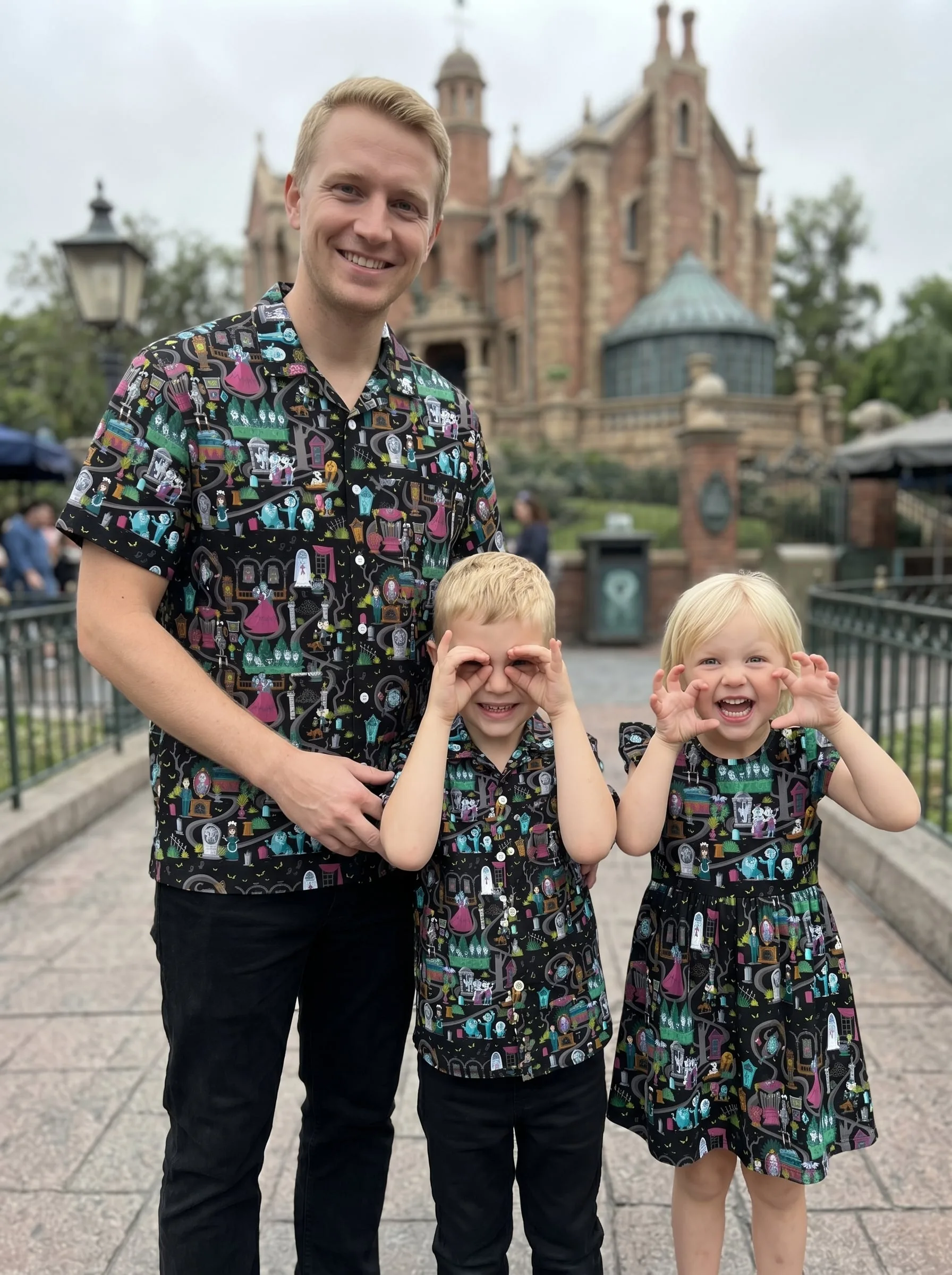 Haunted Mansion Matching Family Set, Disney Family Vacation Outfit, Disneyland Trip Clothes - Image 3
