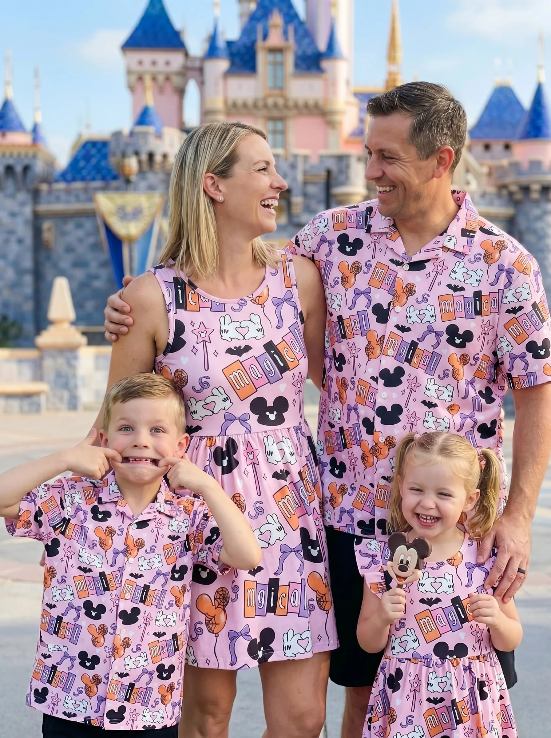 Magical Mickey Matching Family Set, Disney Family Vacation Outfit, Disneyland Trip Clothes