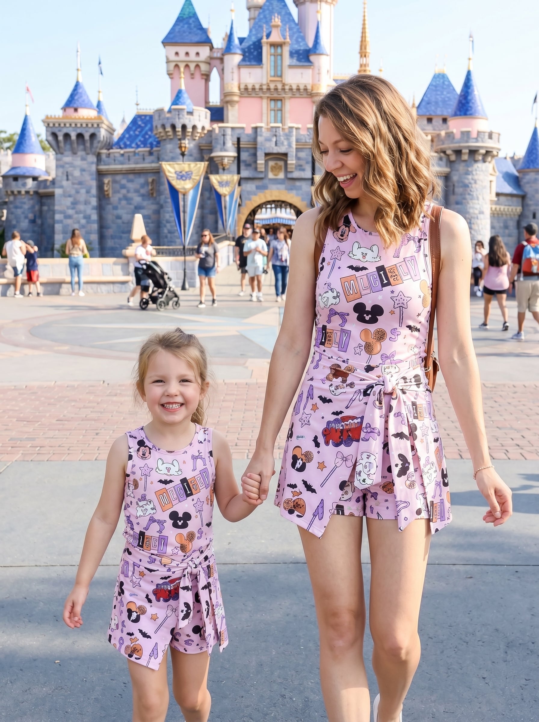 Magical Mickey Tennis Dress Skirt, Disney Park Vacation Outfit, Magical Mickey Skort Dress