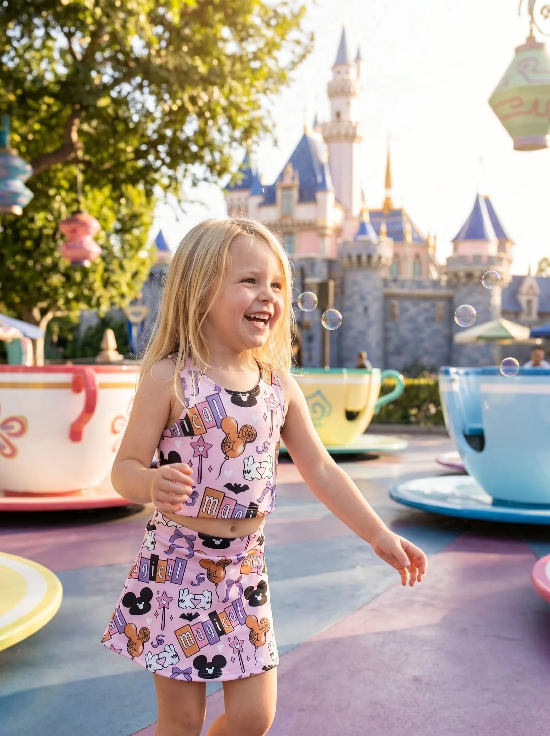 Magical Mickey Matching Dress Set, Mom And Me Outfit, Disney Park Vacation Clothes - Image 3