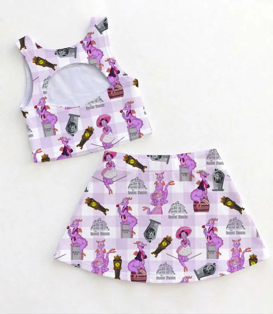 Disney The Haunted Mansion Hatbox Ghost Matching Mom and Me Dress Set, Family Vacation Theme Park Outfit - Image 2