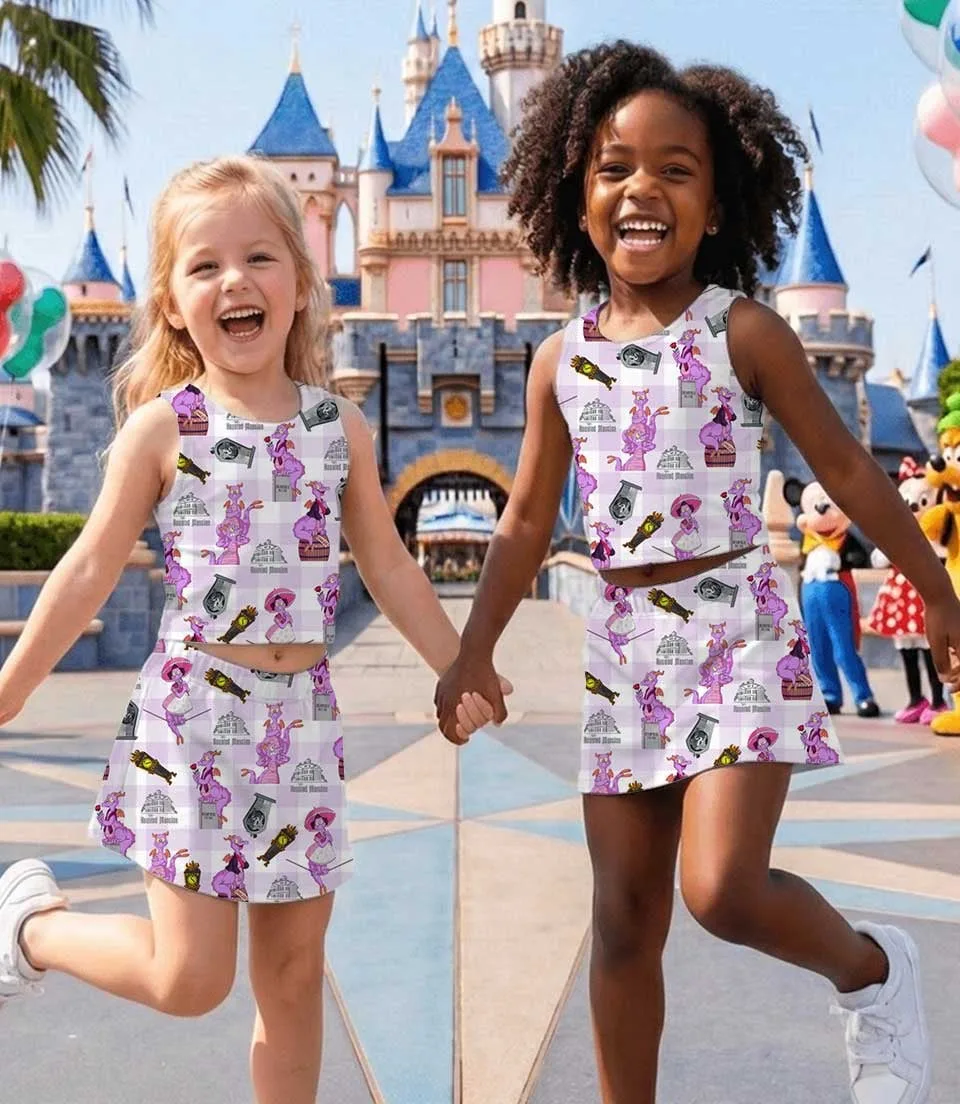 Disney The Haunted Mansion Hatbox Ghost Matching Mom and Me Dress Set, Family Vacation Theme Park Outfit - Image 5