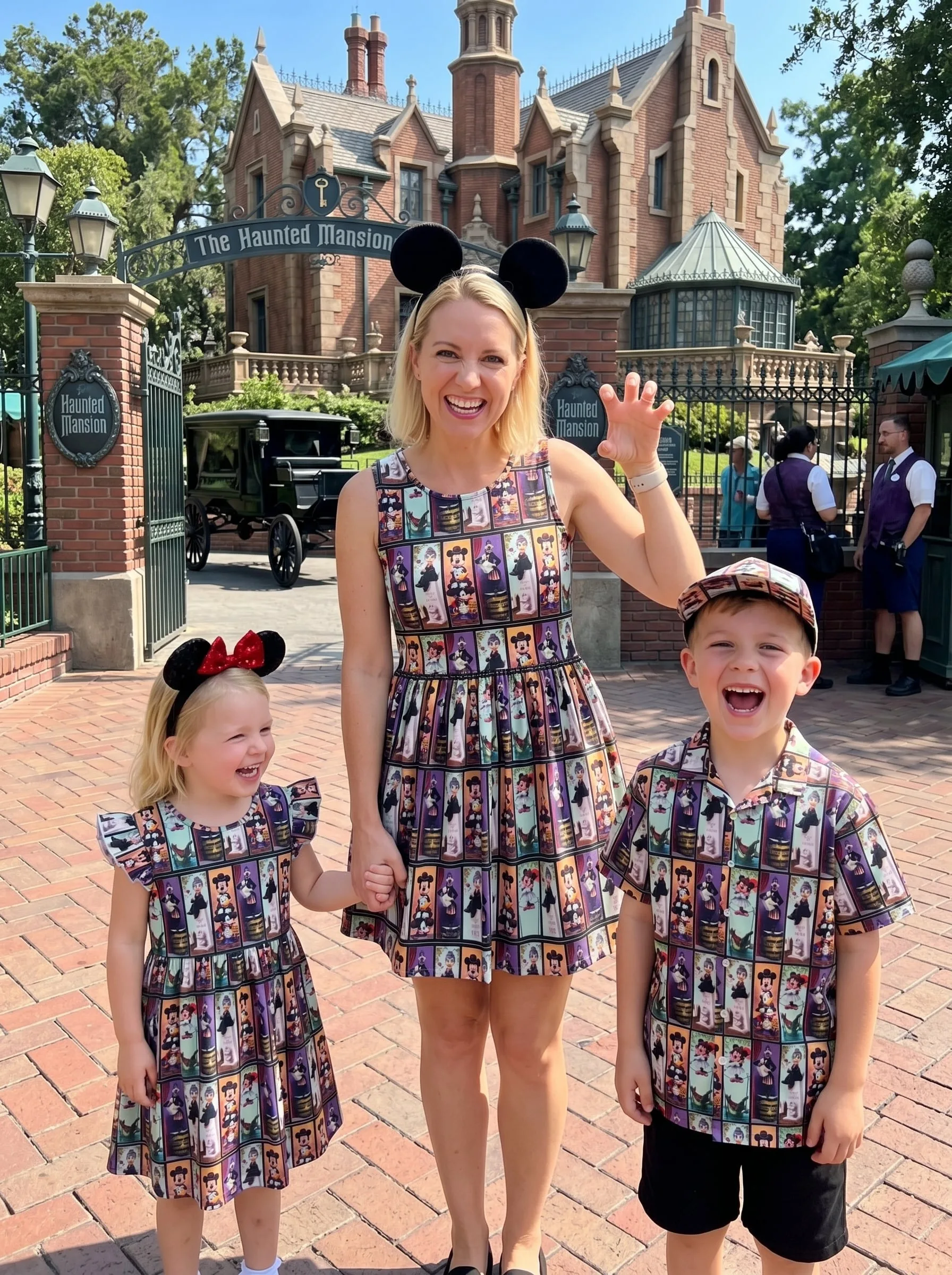Haunted Mansion Matching Family Set, Disney Family Vacation Outfit, Disneyland Trip Clothes - Image 3