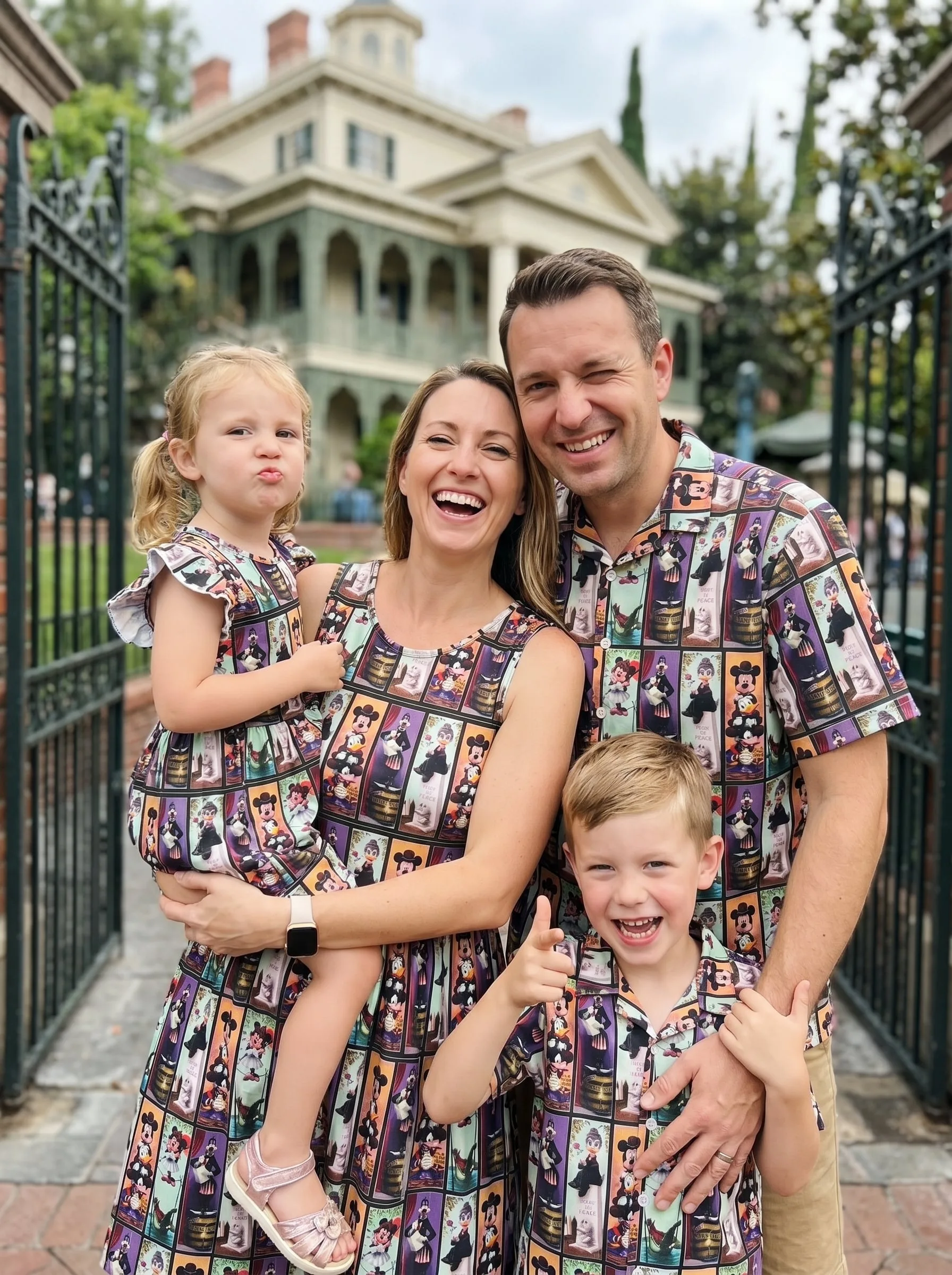 Haunted Mansion Matching Family Set, Disney Family Vacation Outfit, Disneyland Trip Clothes - Image 2