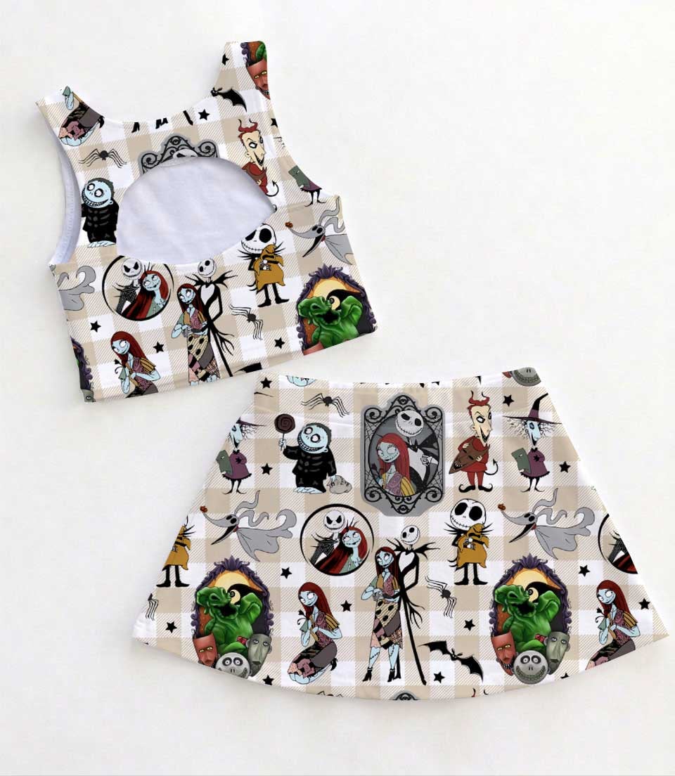 Disney Tim Burton's The Nightmare Before Christmas Matching Mom and Me Dress Set, Family Vacation Theme Park Outfit - Image 2