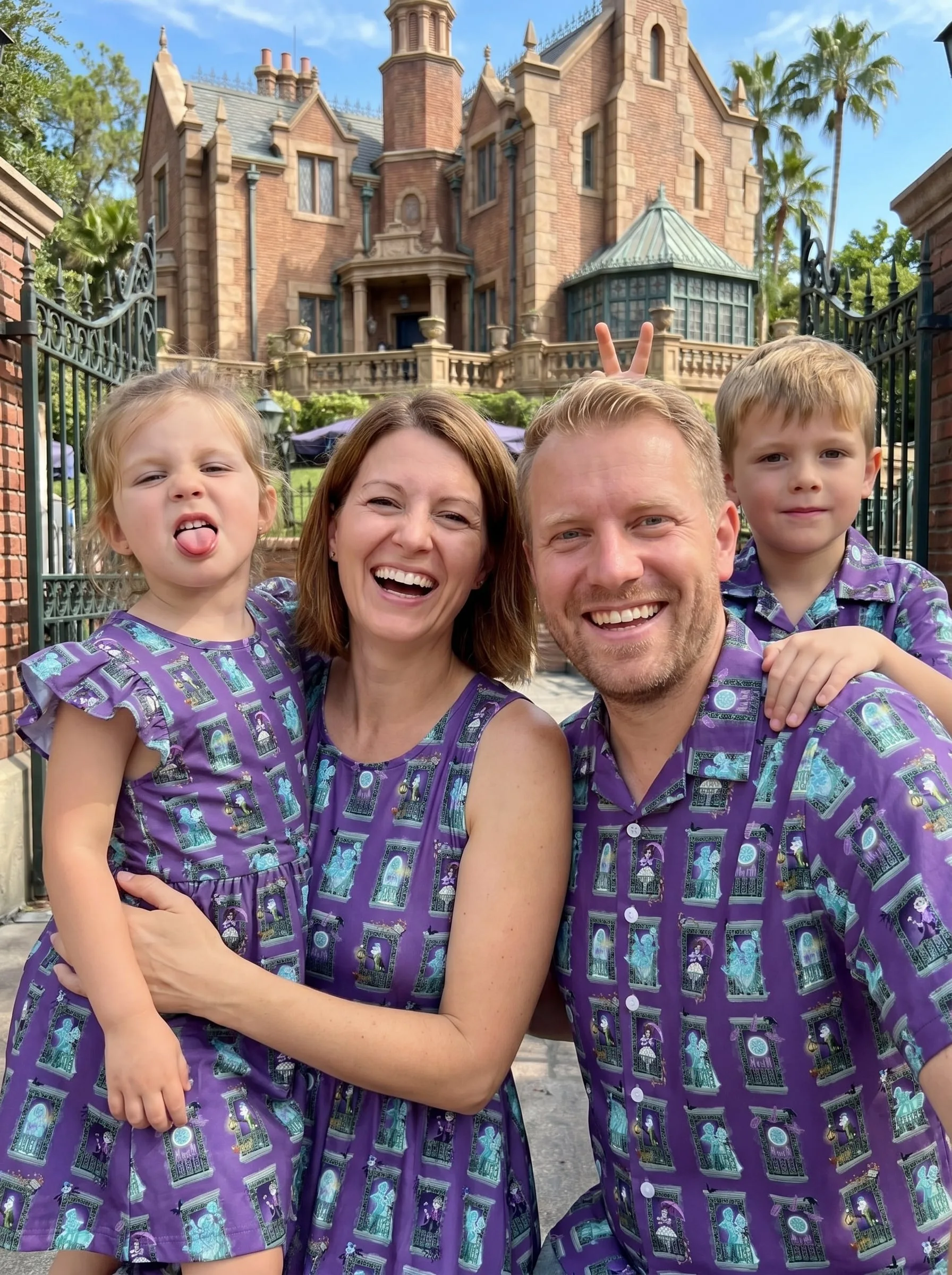 Haunted Mansion Matching Family Set, Disney Family Vacation Outfit, Disneyland Trip Clothes