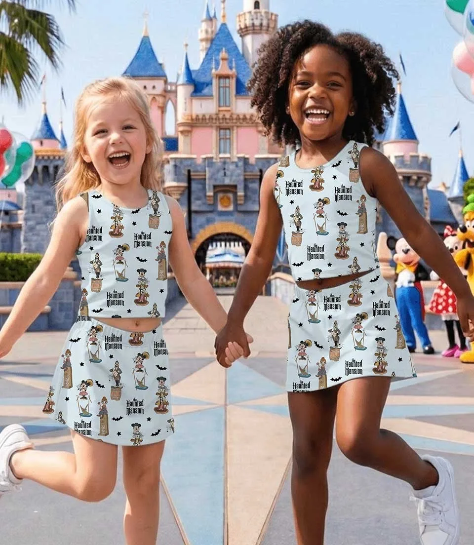Disney The Haunted Mansion Matching Mom and Me Dress Set, Family Vacation Theme Park Outfit - Image 5