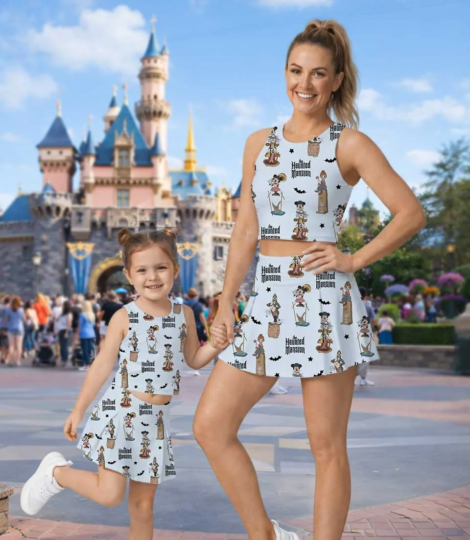 Disney The Haunted Mansion Matching Mom and Me Dress Set, Family Vacation Theme Park Outfit - Image 9