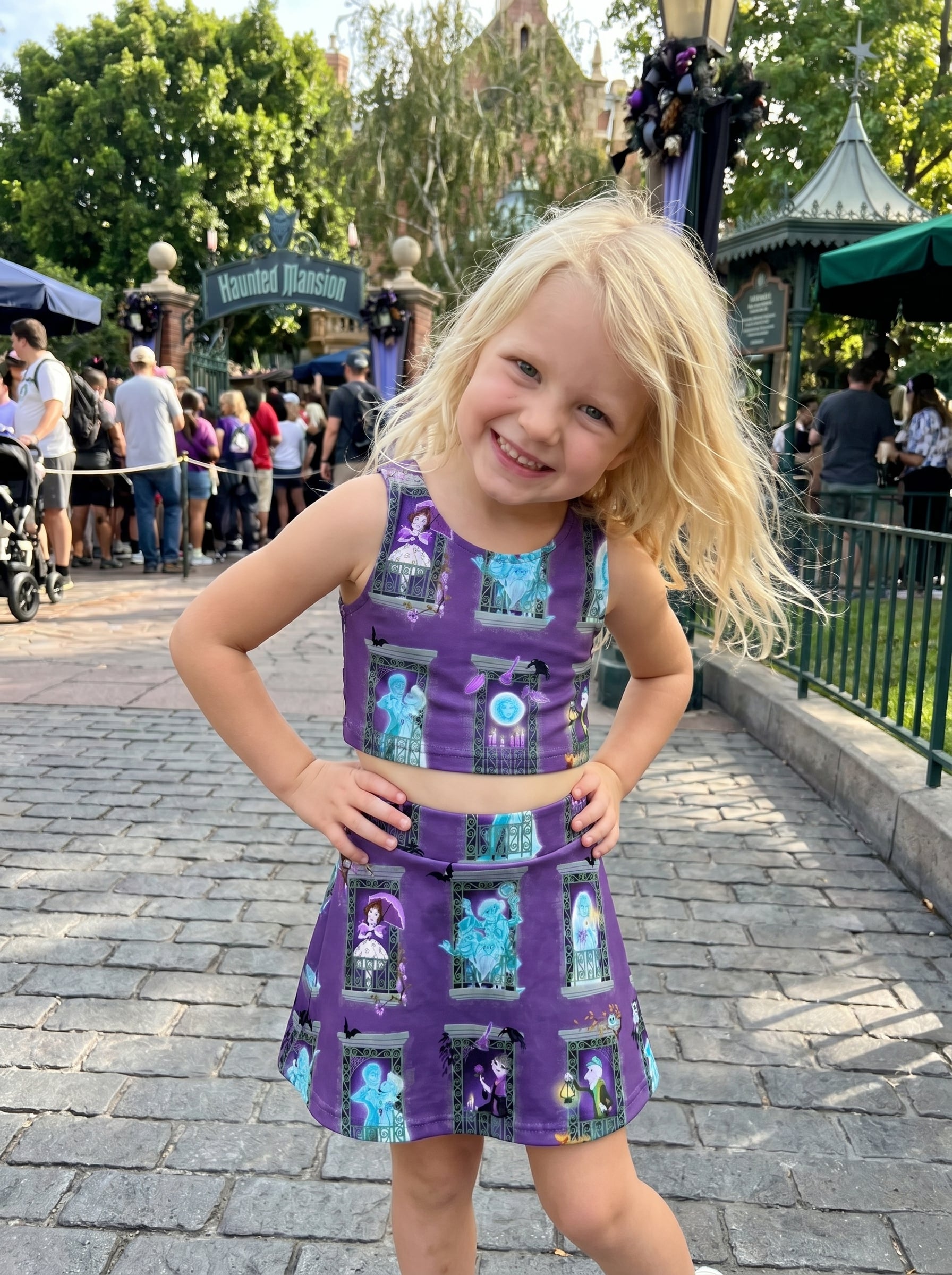 Haunted Mansion Matching Dress Set, Mom And Me Outfit, Disney Park Vacation Clothes - Image 2