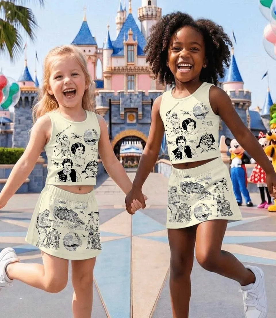 Disney Star Wars Original Trilogy Matching Mom and Me Dress Set, Family Vacation Theme Park Outfit - Image 5