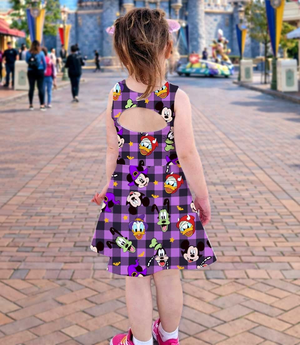 Disney Mickey & Friends Halloween Matching Mom and Me Dress Set, Family Vacation Theme Park Outfit - Image 4