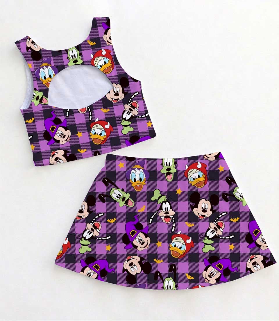 Disney Mickey & Friends Halloween Matching Mom and Me Dress Set, Family Vacation Theme Park Outfit - Image 2