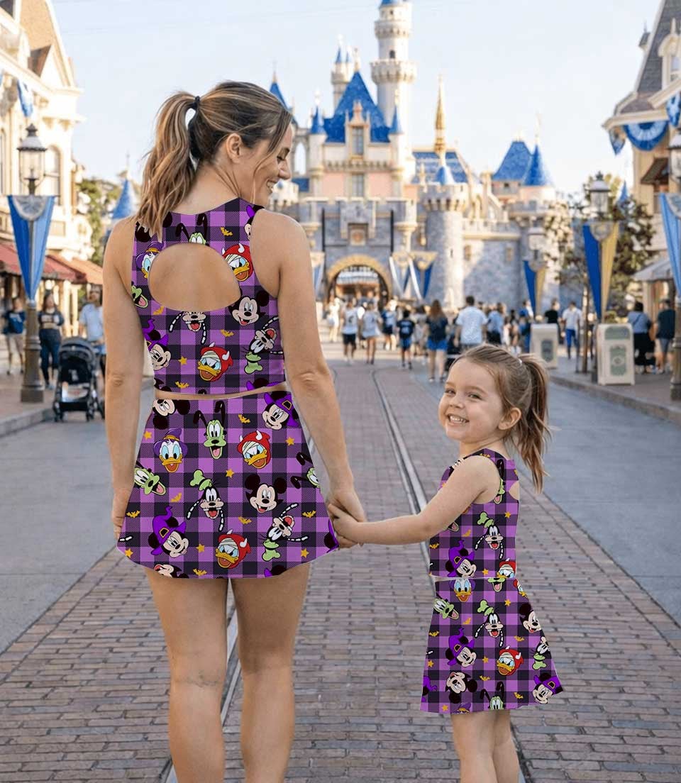 Disney Mickey & Friends Halloween Matching Mom and Me Dress Set, Family Vacation Theme Park Outfit - Image 8