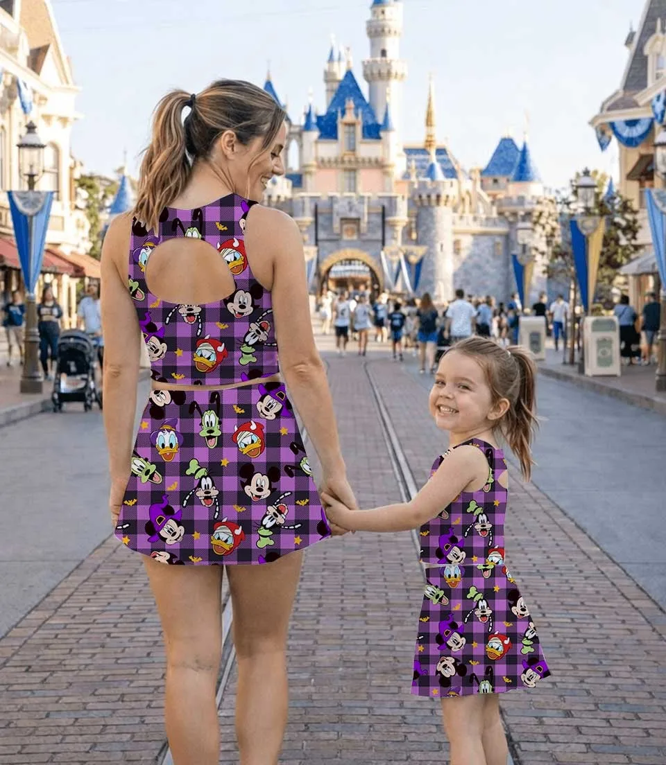 Disney Mickey & Friends Halloween Matching Mom and Me Dress Set, Family Vacation Theme Park Outfit - Image 8