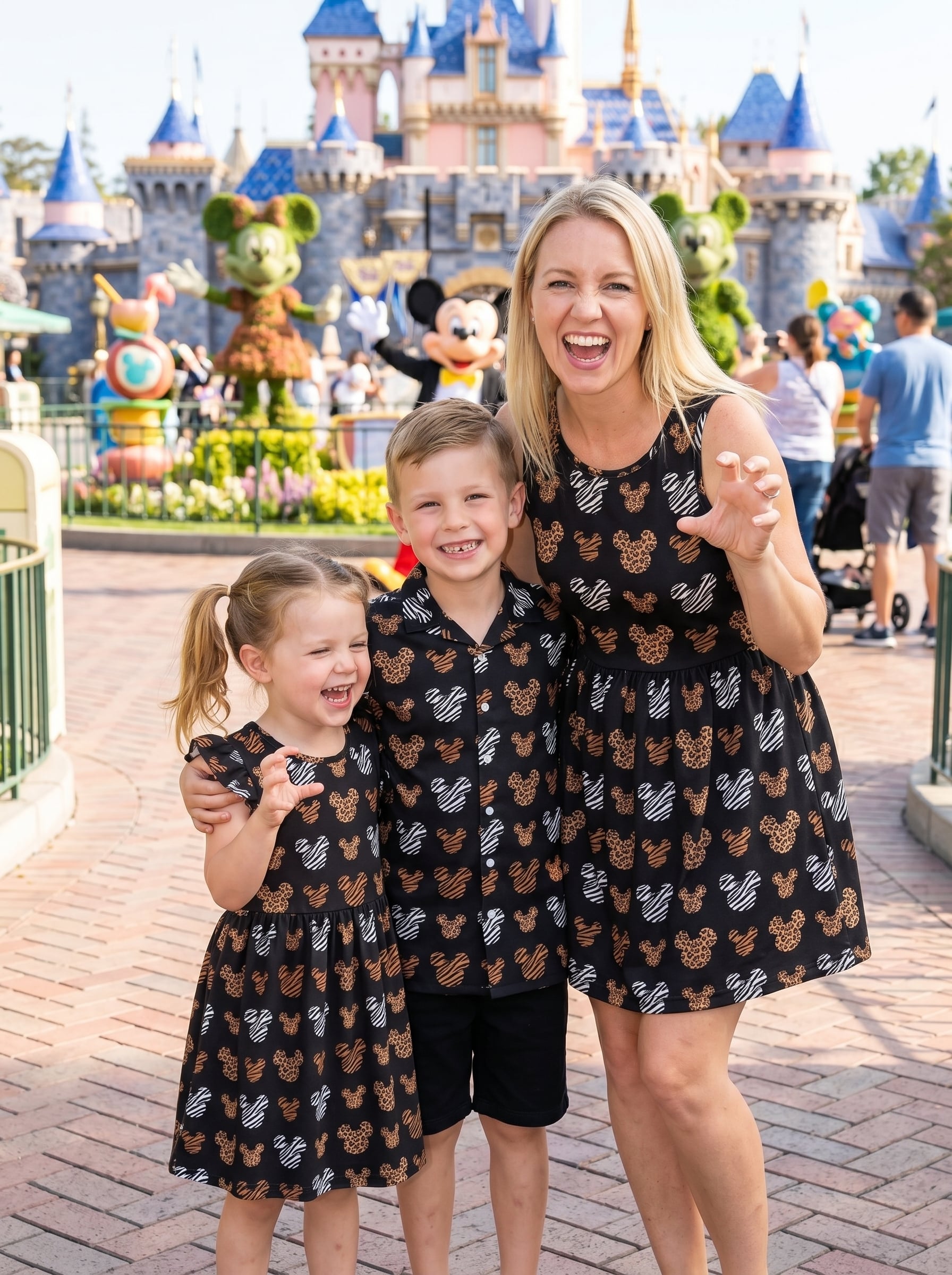 Safari Mickey Matching Family Set, Disney Family Vacation Outfit, Disneyland Trip Clothes - Image 5