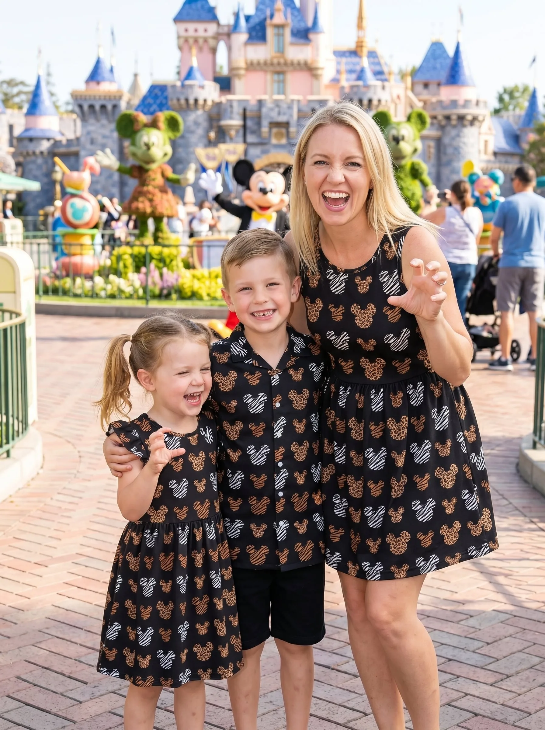 Safari Mickey Matching Family Set, Disney Family Vacation Outfit, Disneyland Trip Clothes - Image 5