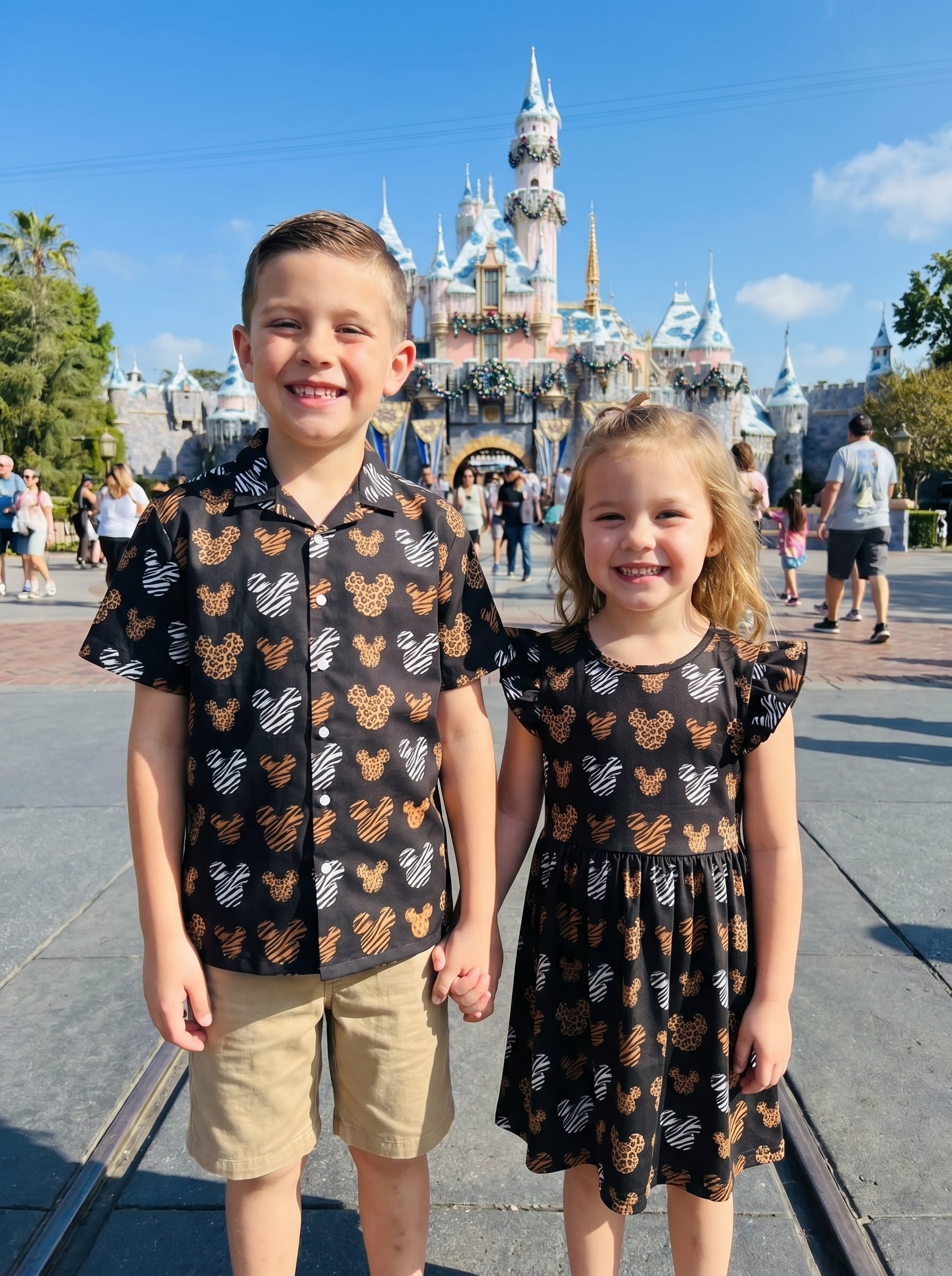 Safari Mickey Matching Family Set, Disney Family Vacation Outfit, Disneyland Trip Clothes - Image 4