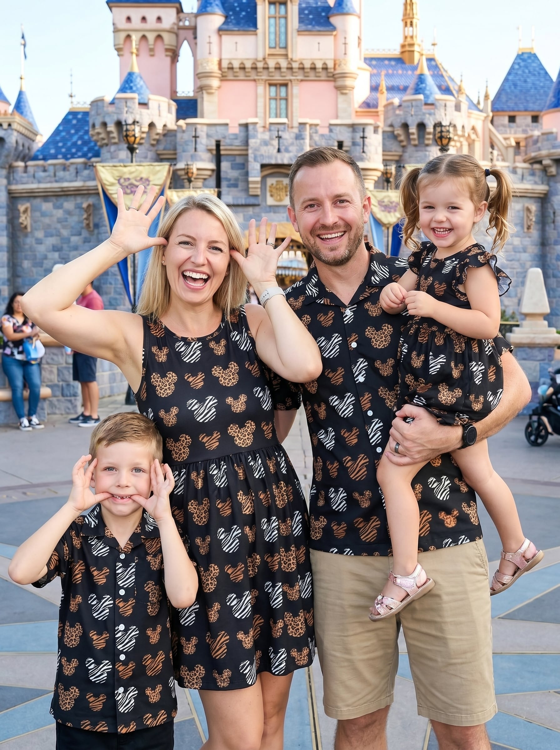 Safari Mickey Matching Family Set, Disney Family Vacation Outfit, Disneyland Trip Clothes - Image 2