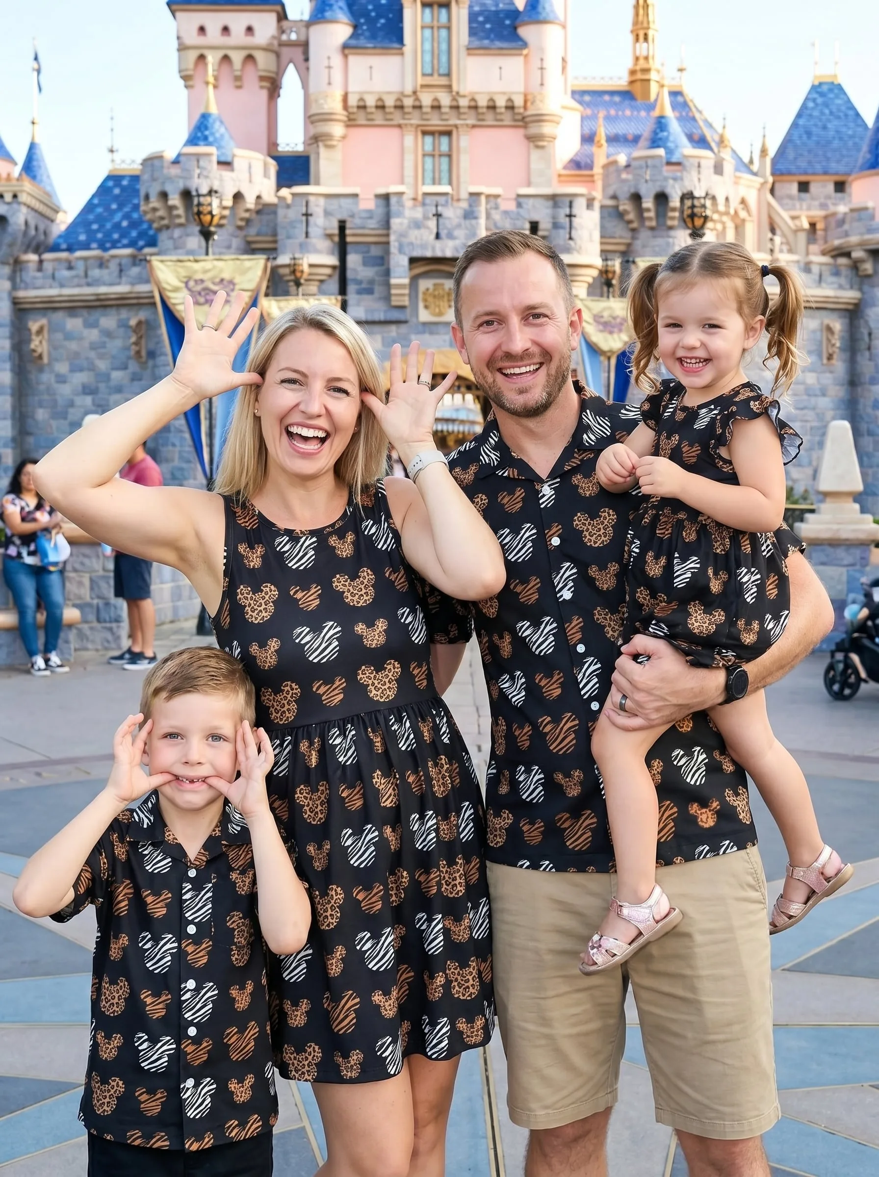Safari Mickey Matching Family Set, Disney Family Vacation Outfit, Disneyland Trip Clothes - Image 2